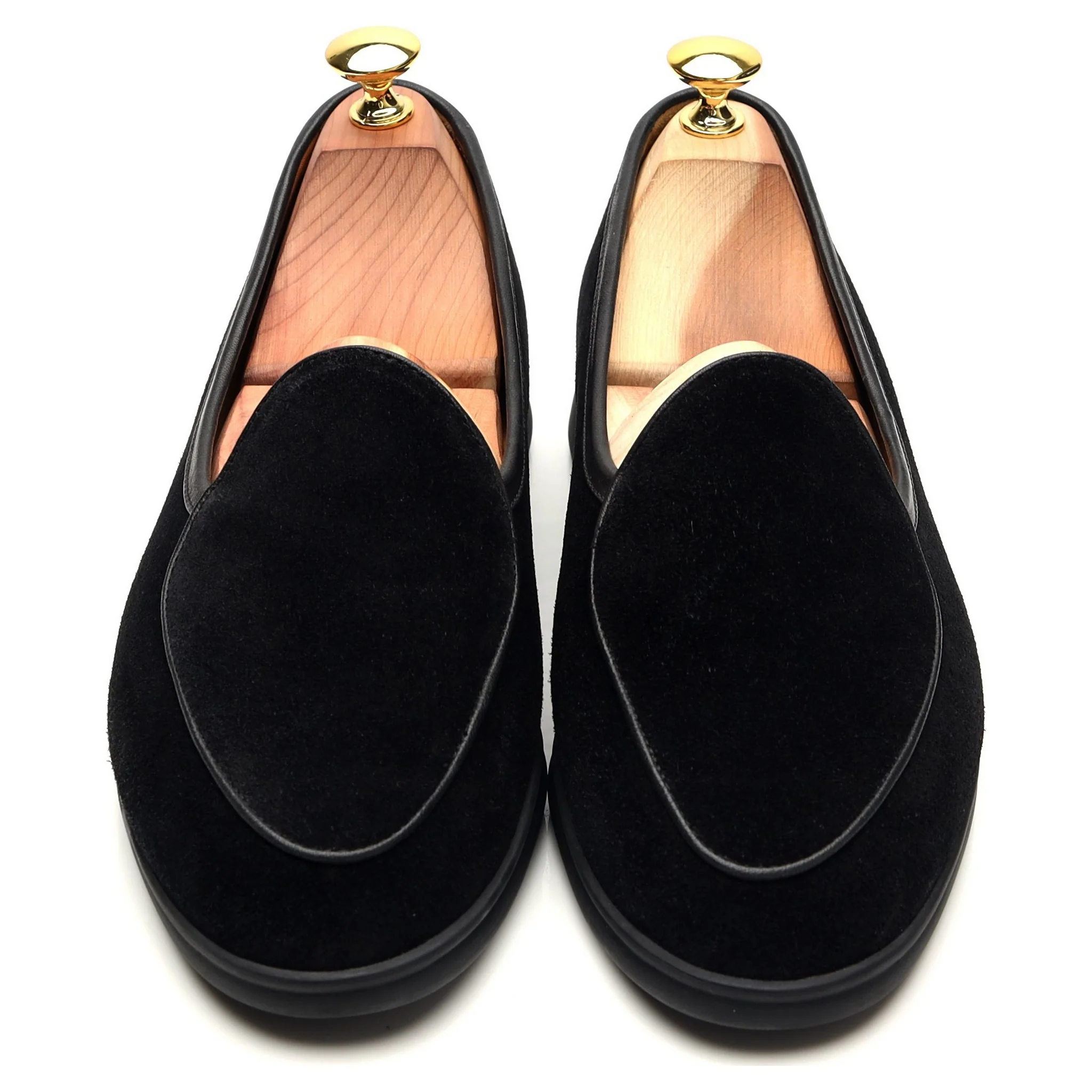 'Sagan Stride' Black Suede Slip On Loafers UK 6 / UK 6.5 - Image 2