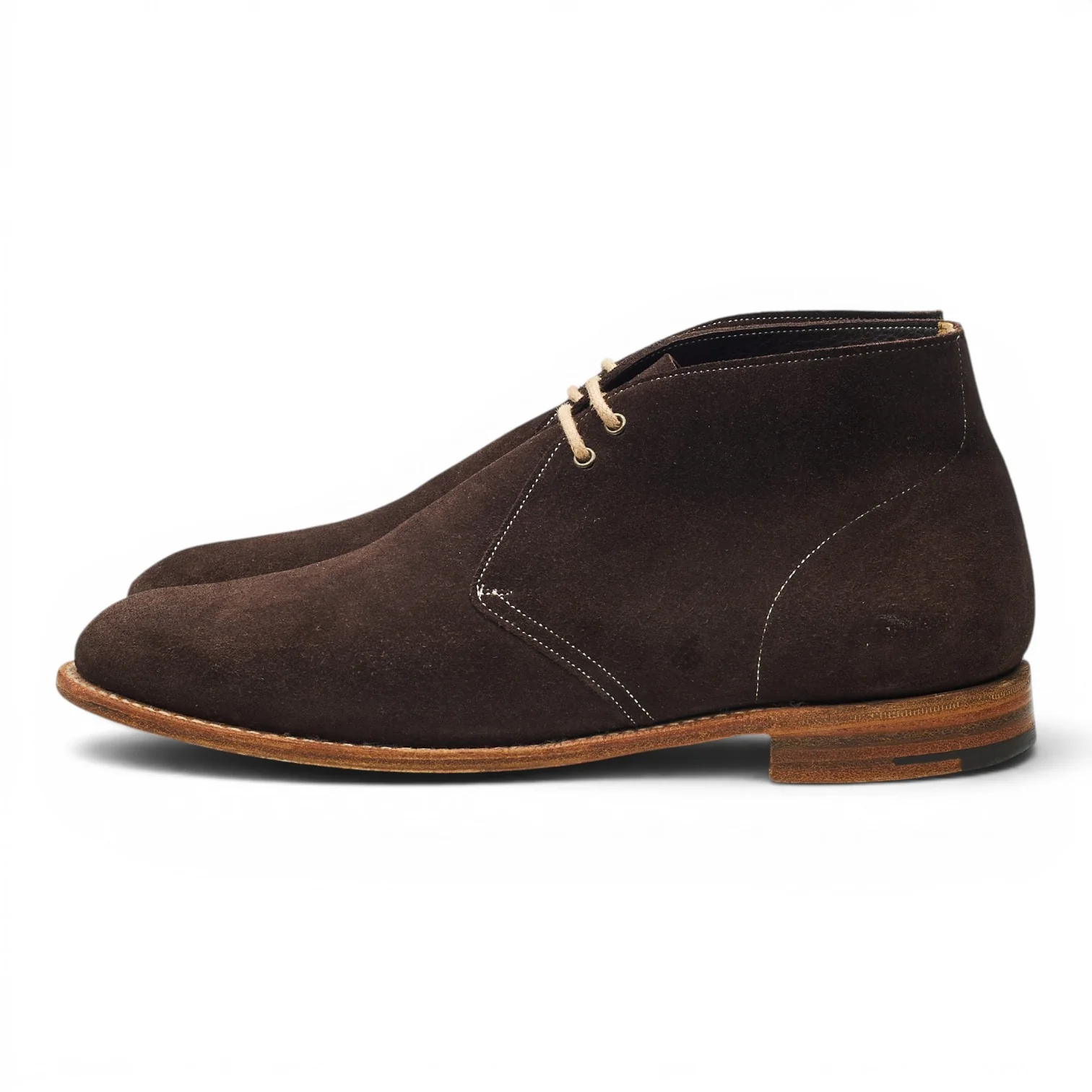 'Sahara' Brown Suede Chukka Boots UK 9.5 F - Image 3