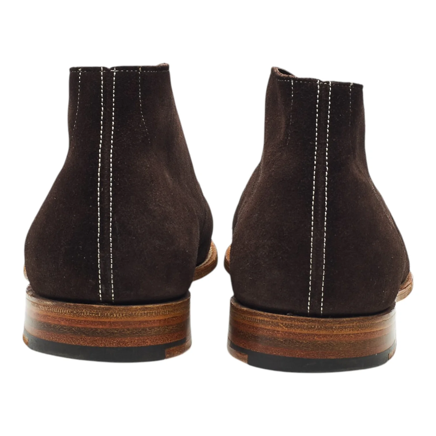 'Sahara' Brown Suede Chukka Boots UK 9.5 F - Image 4