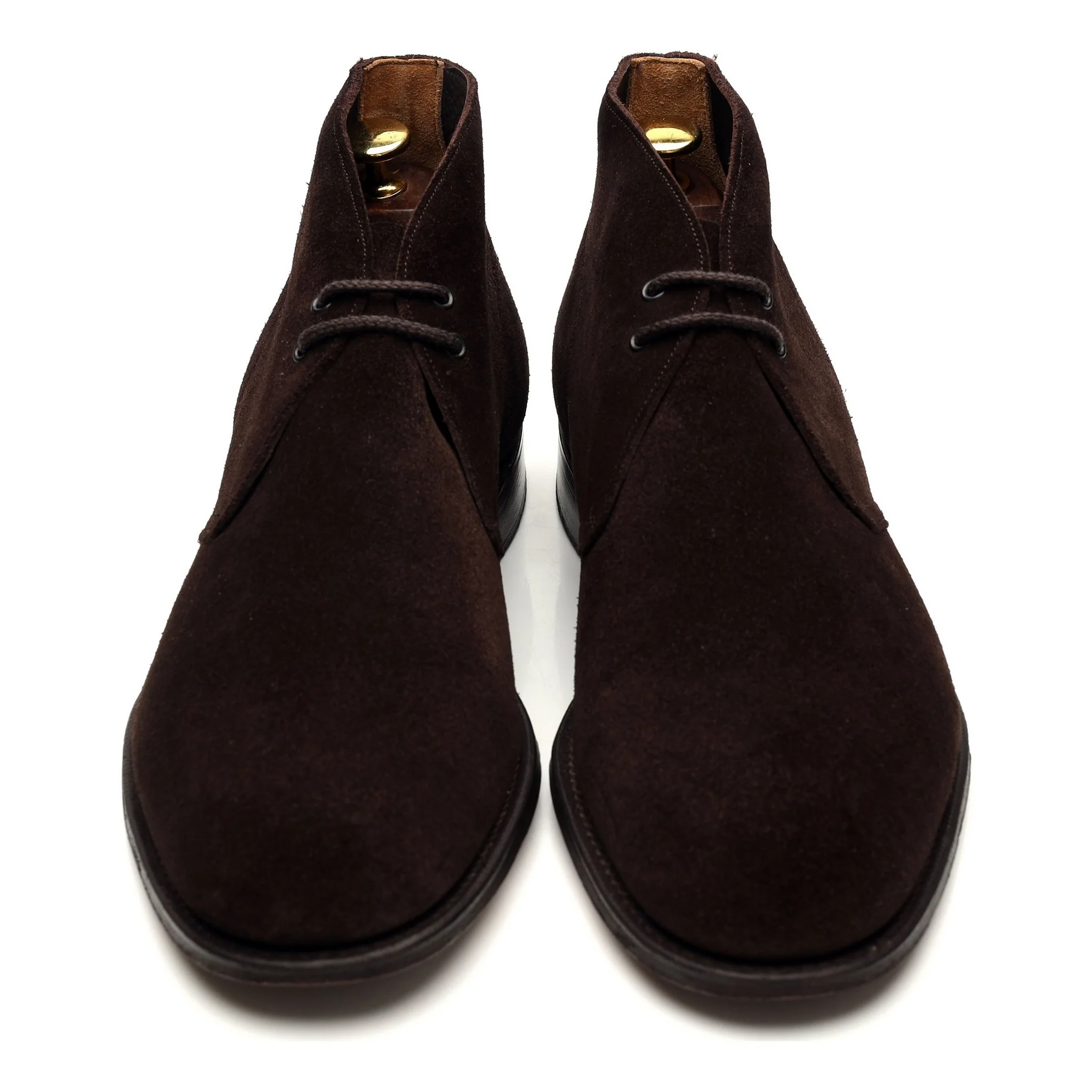 'Sahara' Dark Brown Suede Chukka Boots UK 8.5 G - Image 2