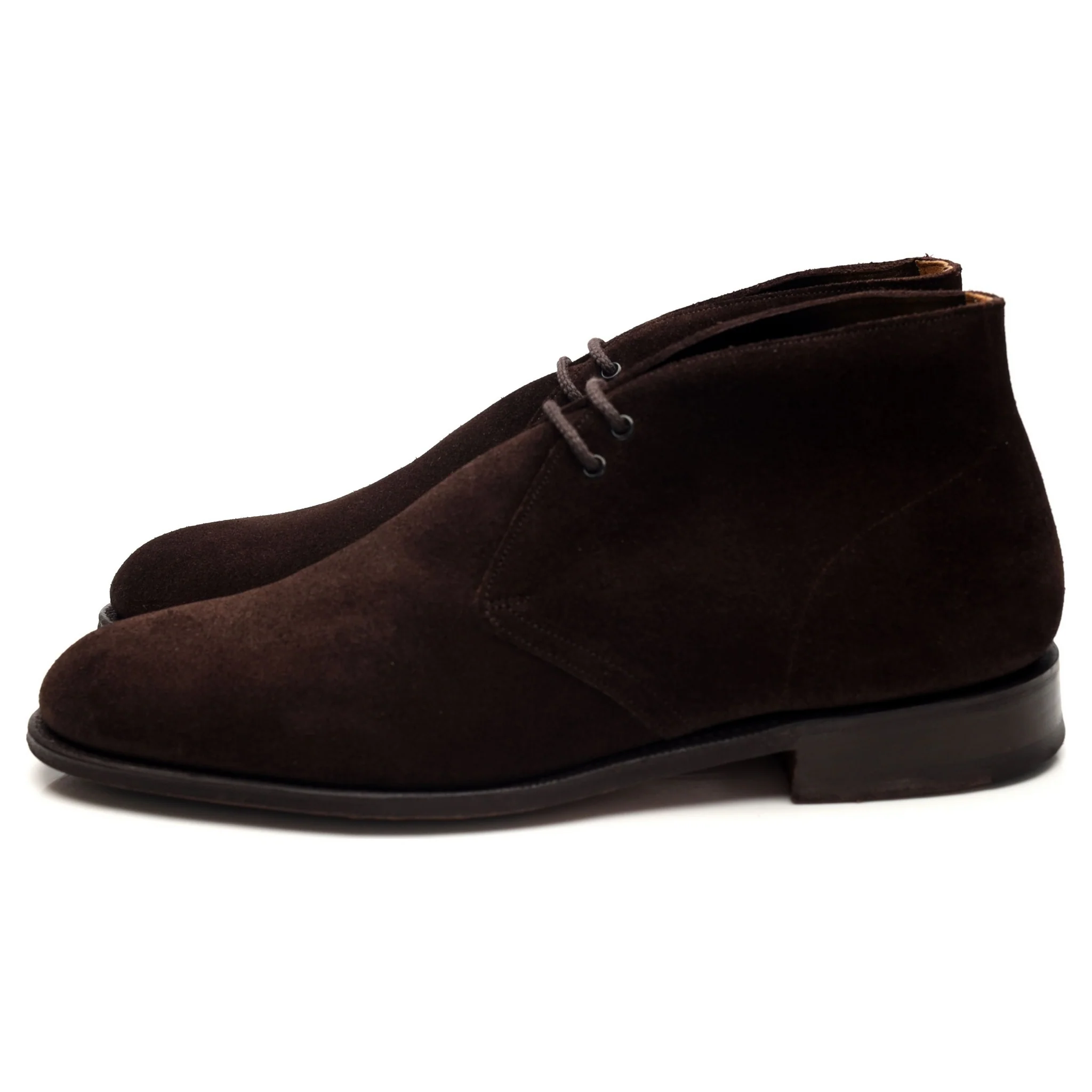 'Sahara' Dark Brown Suede Chukka Boots UK 8.5 G - Image 3