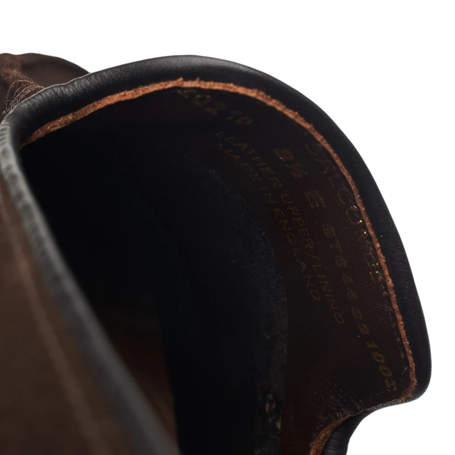 'Salcombe' Dark Brown Suede Loafers UK 8.5 E - Image 7
