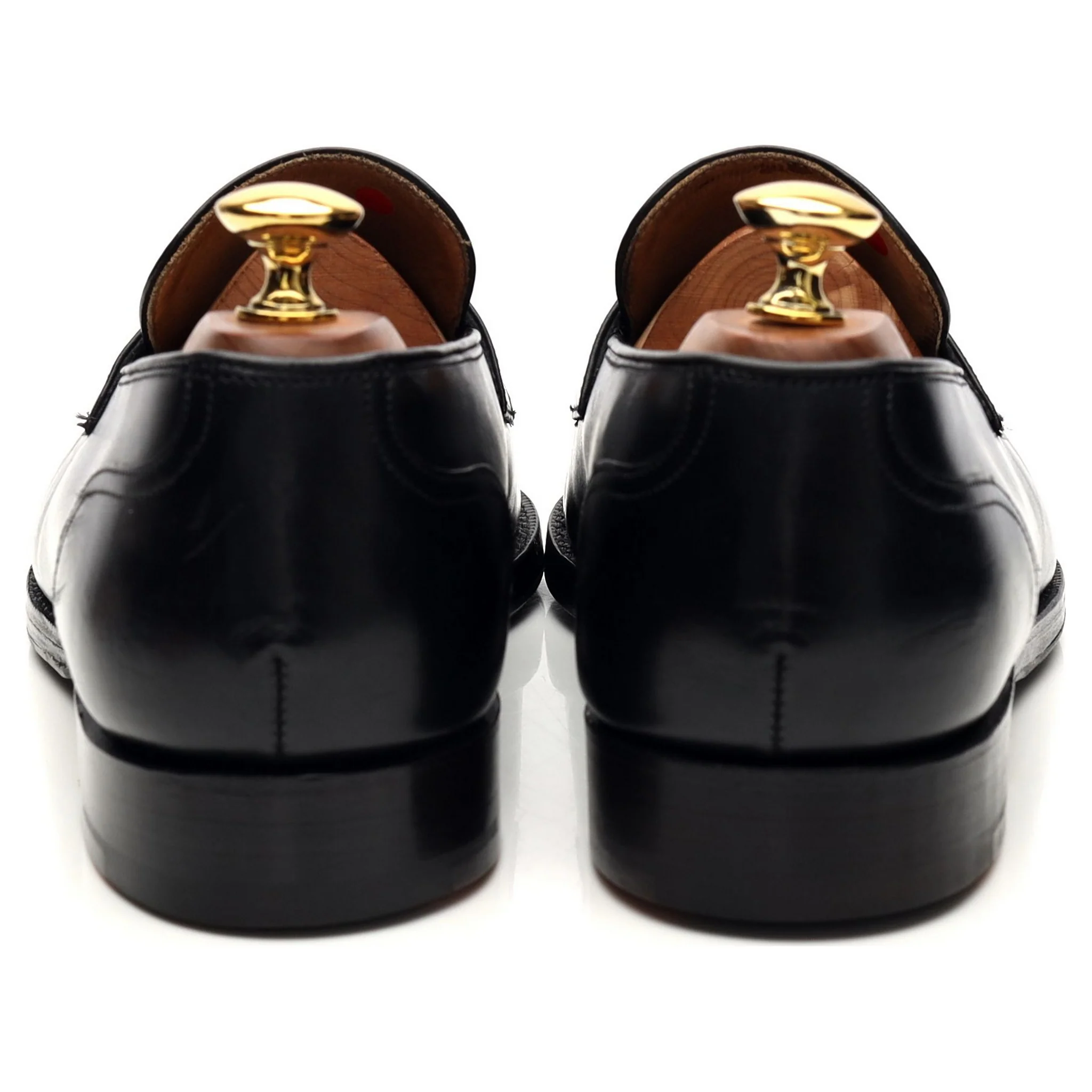 'Salisbury' Black Leather Loafers UK 6.5 G - Image 4
