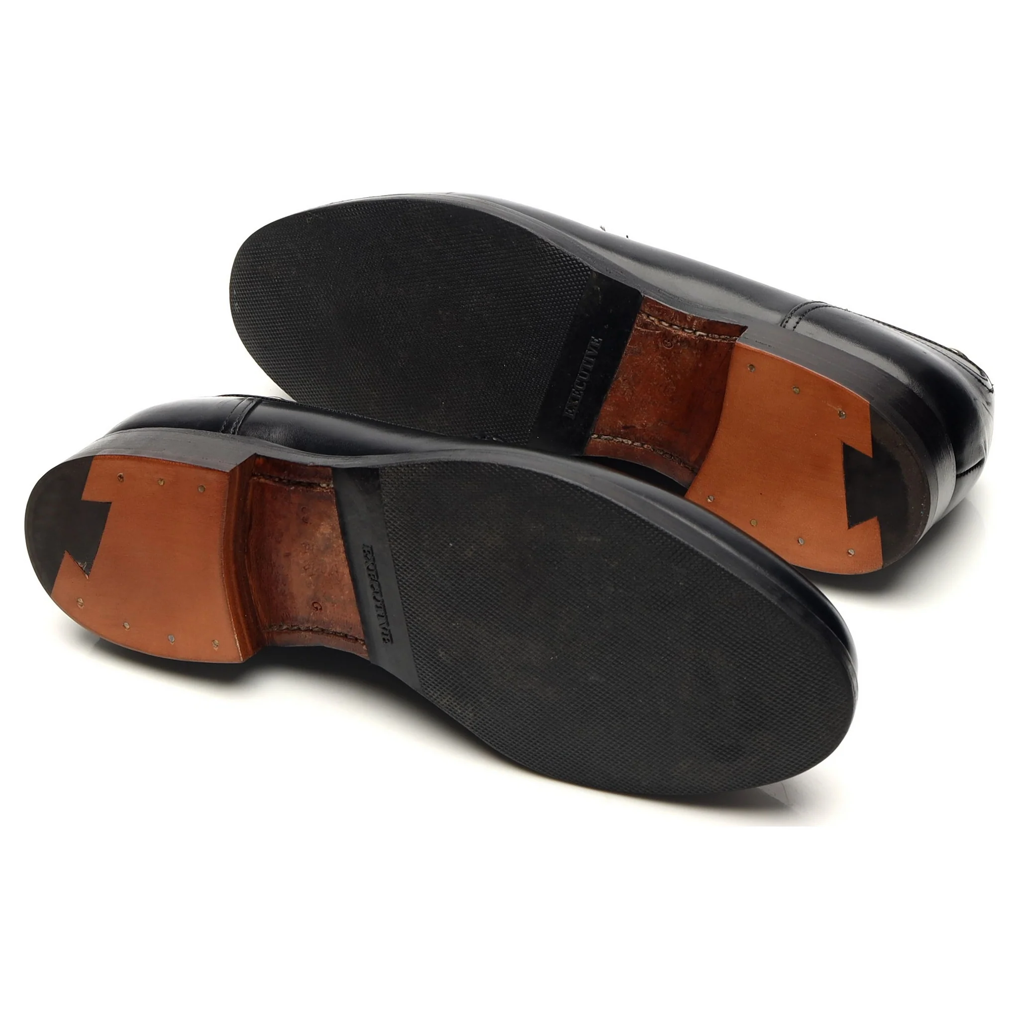 'Salisbury' Black Leather Loafers UK 6.5 G - Image 5