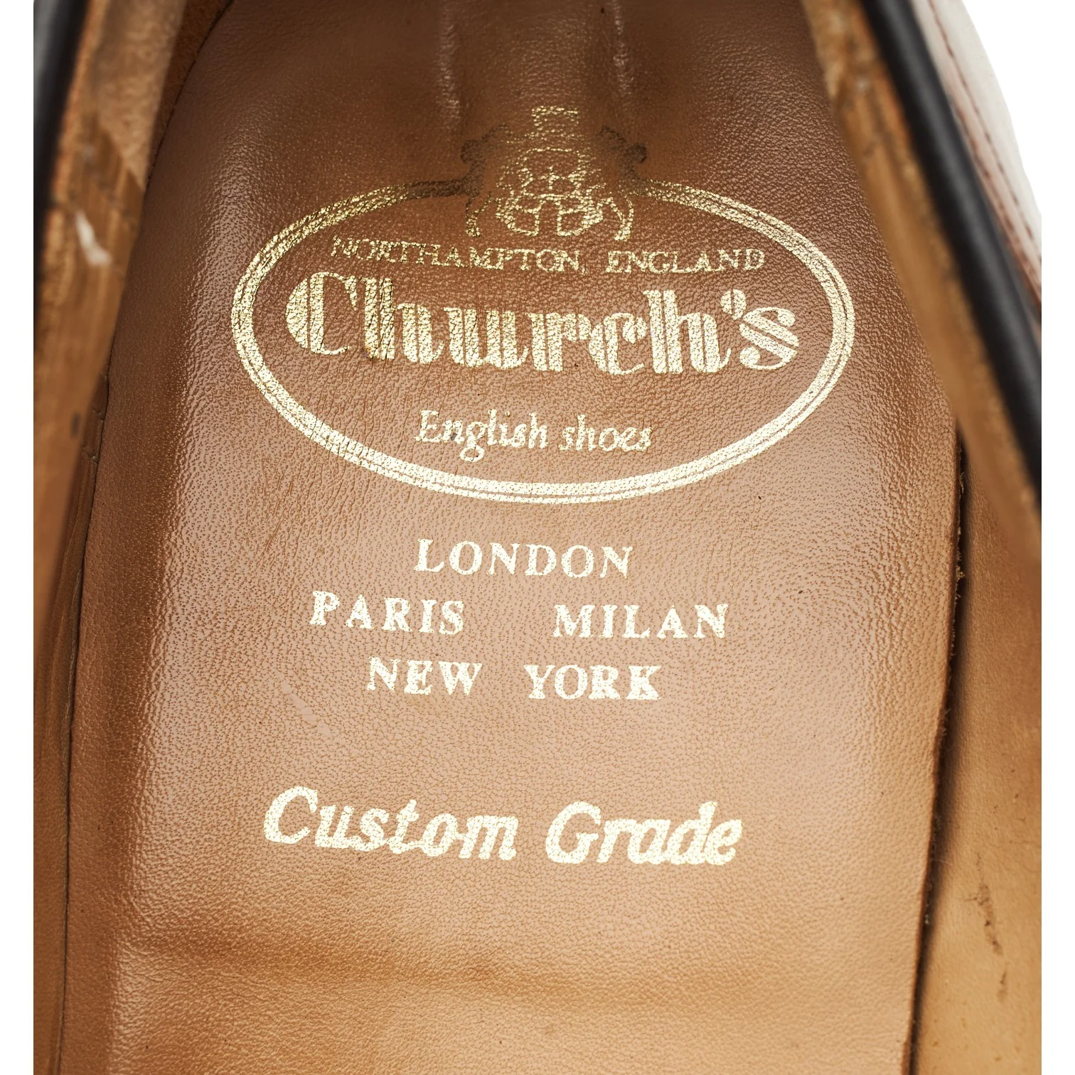 'Salisbury' Tan Brown Leather Loafers UK 8 G - Image 6