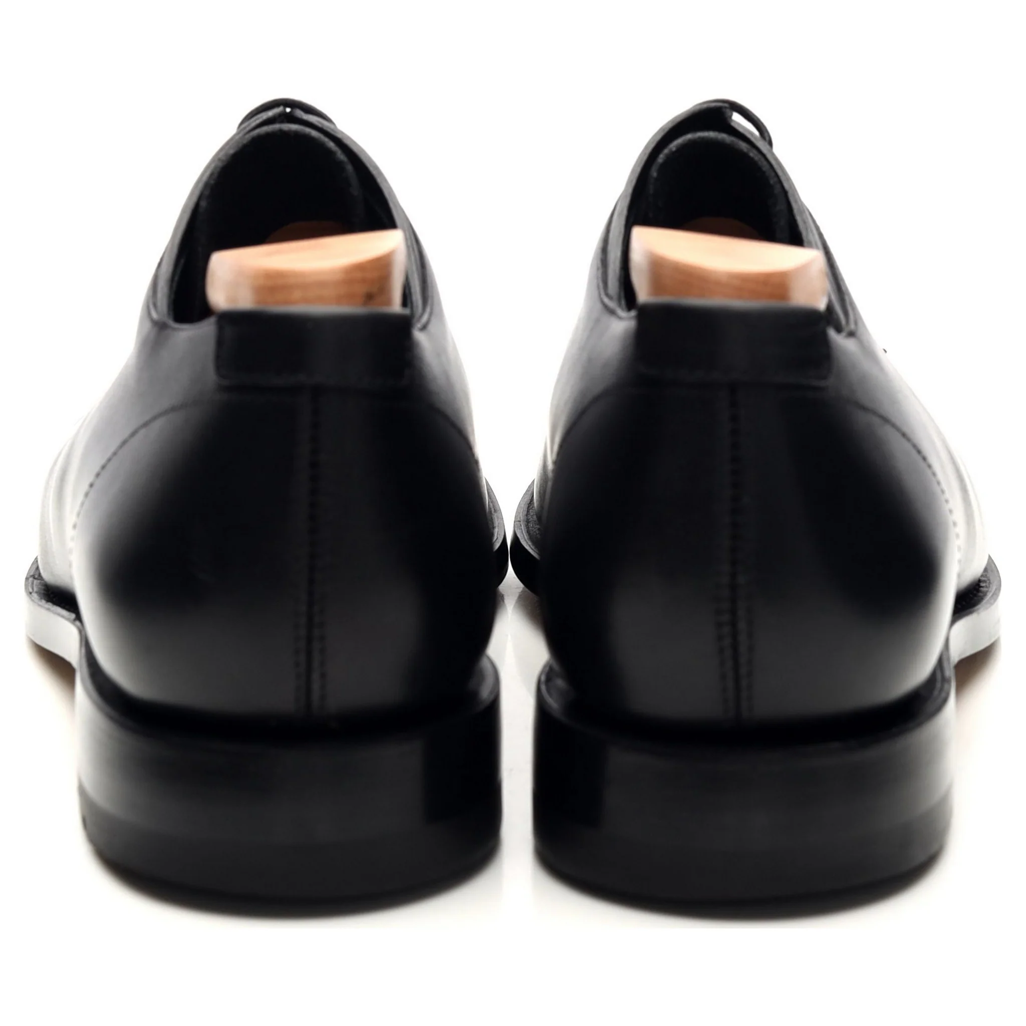 Women's 'Salvia' Black Leather Split Toe Derby UK 8 - Image 4