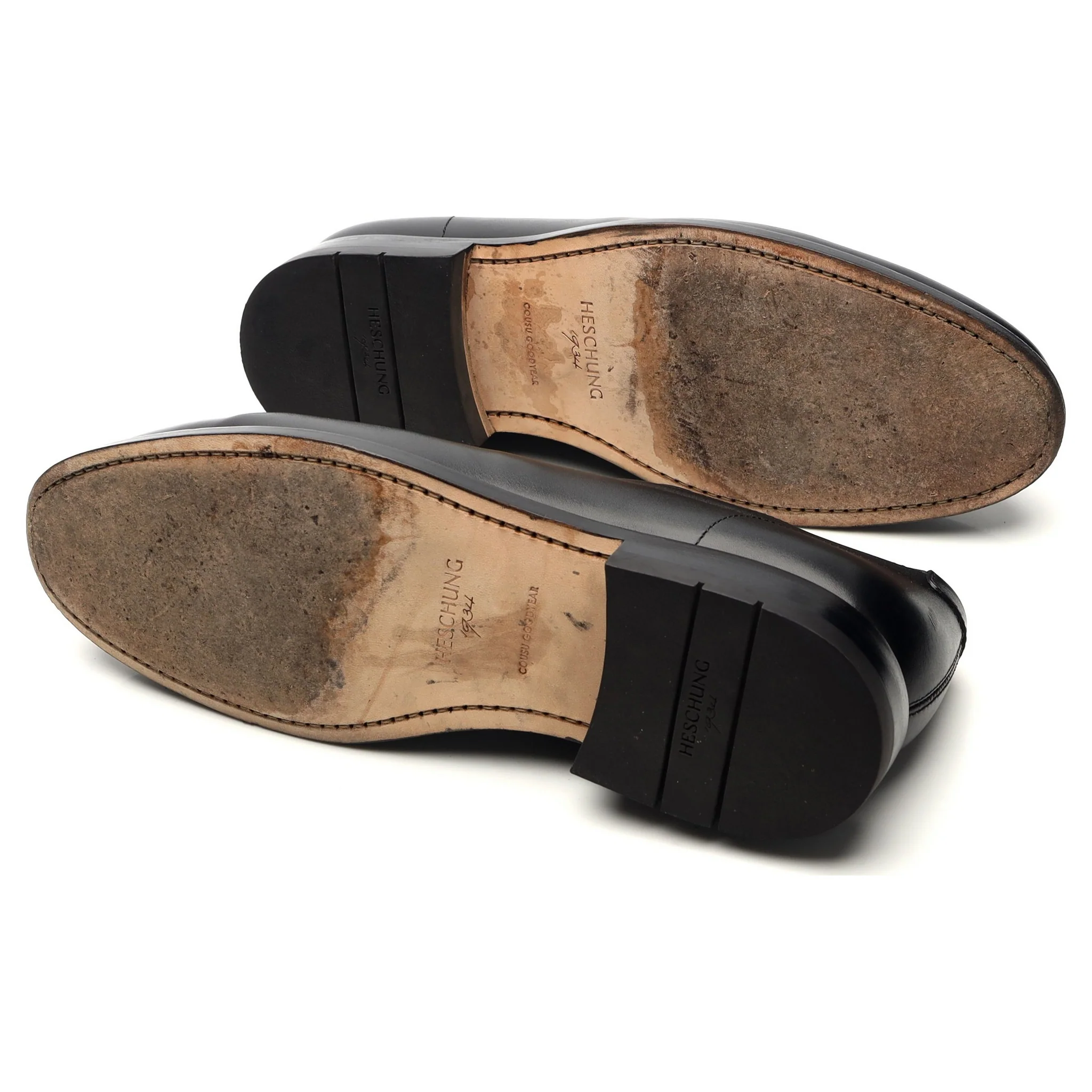 Women's 'Salvia' Black Leather Split Toe Derby UK 8 - Image 6