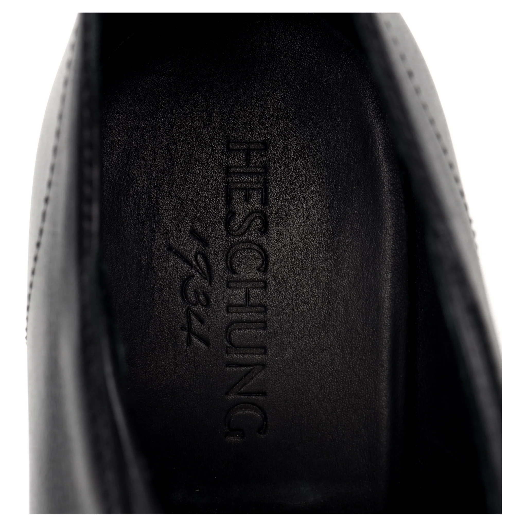 Women's 'Salvia' Black Leather Split Toe Derby UK 8 - Image 7