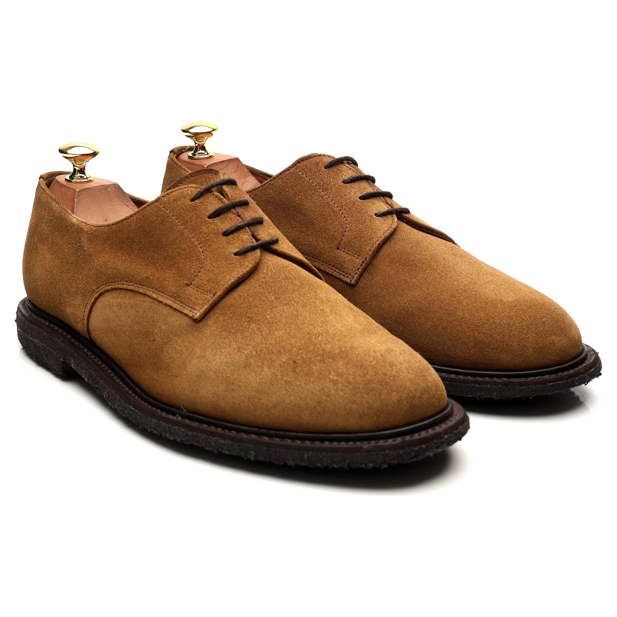 'Archie' Tan Brown Suede Derby UK 9.5 - Image 7