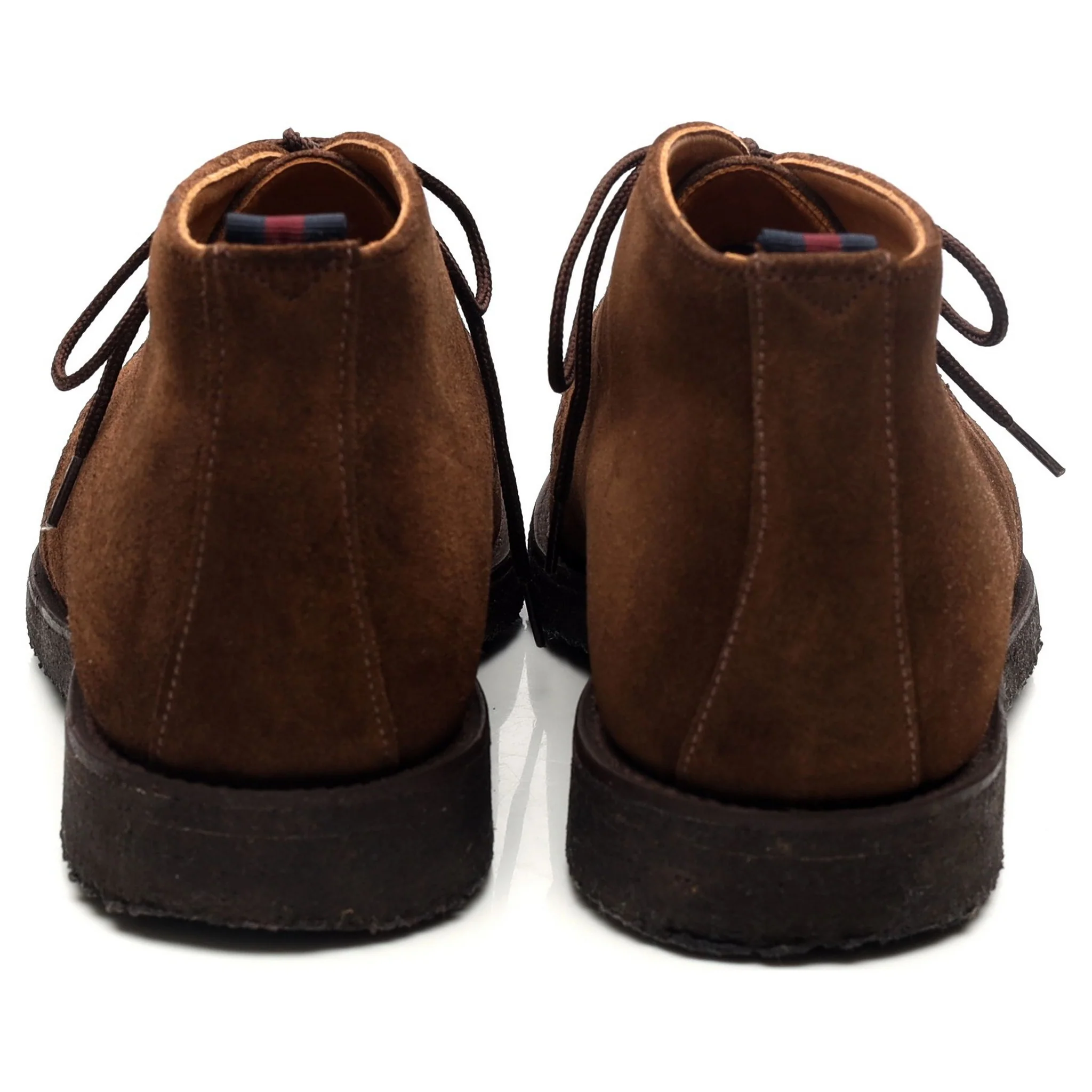 'Finley' Brown Suede Chukka Boots UK 8 F - Image 4