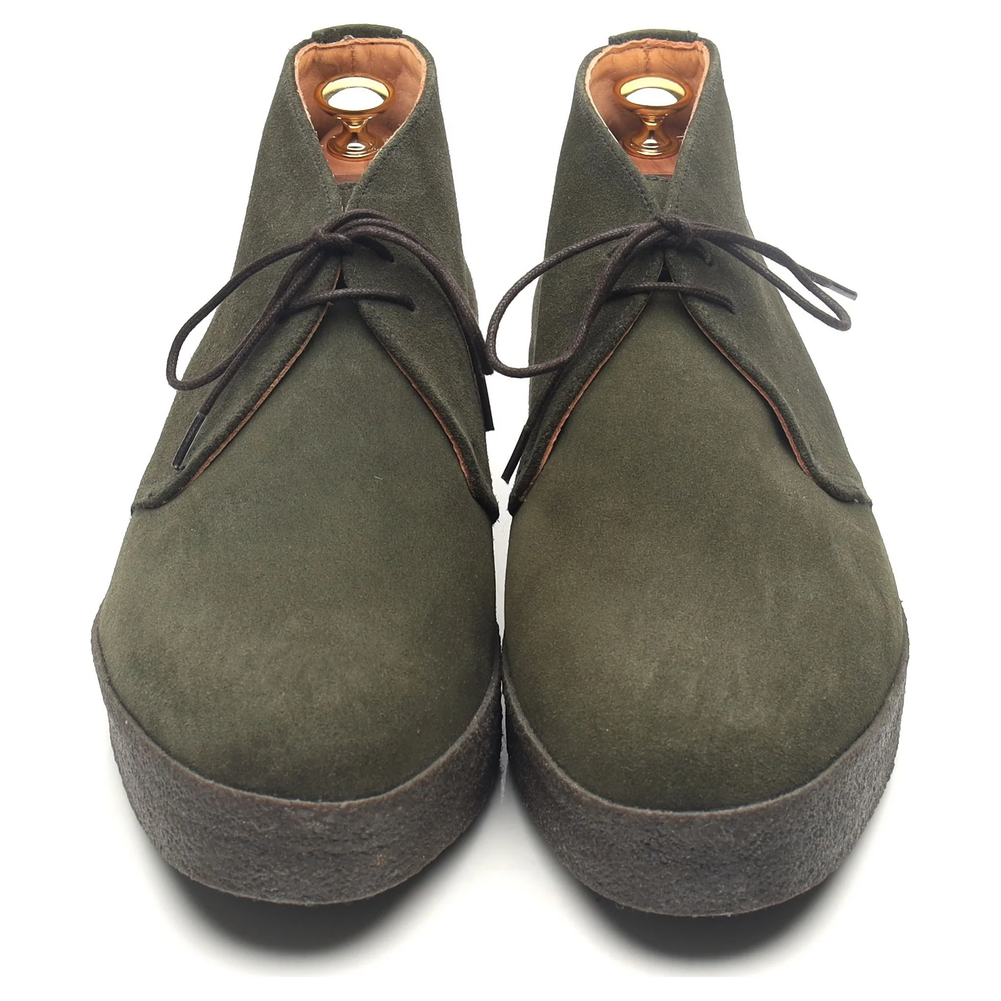 'Joel' Green Suede Chukka UK 9 F - Image 9