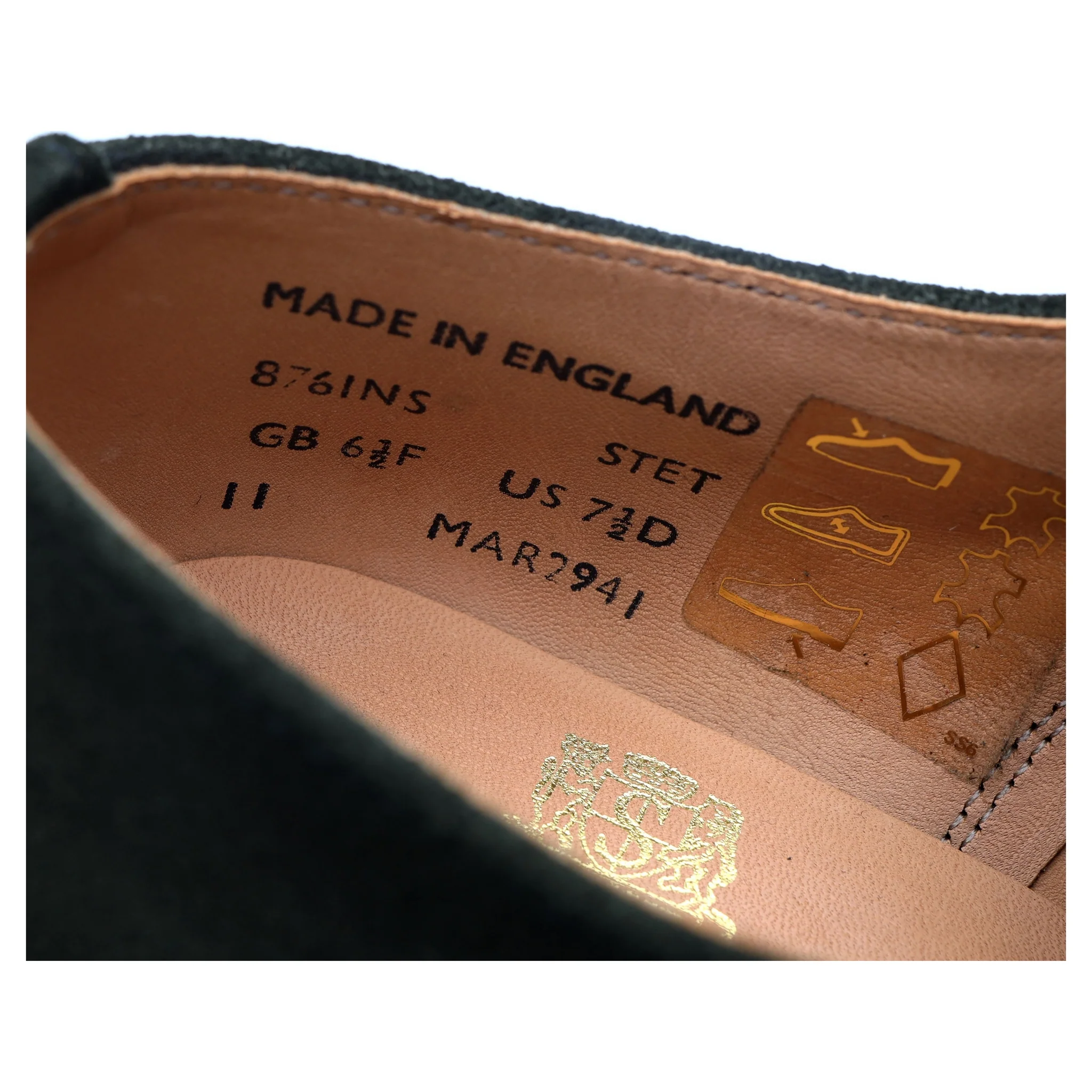'Jack Green Suede Derby UK 6.5 F - Image 13