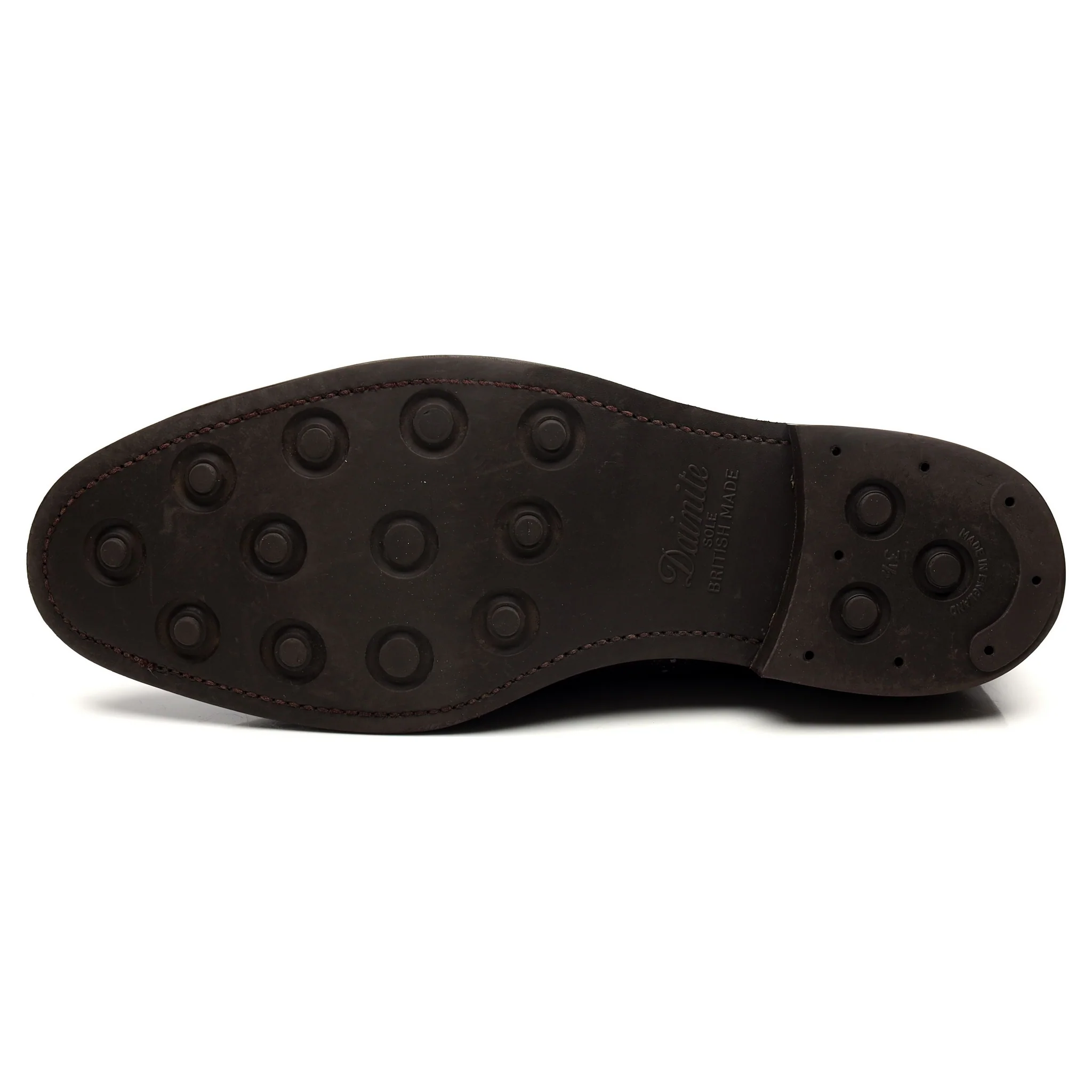 'Oslo' Dark Brown Leather Brogues UK 12 F - Image 10