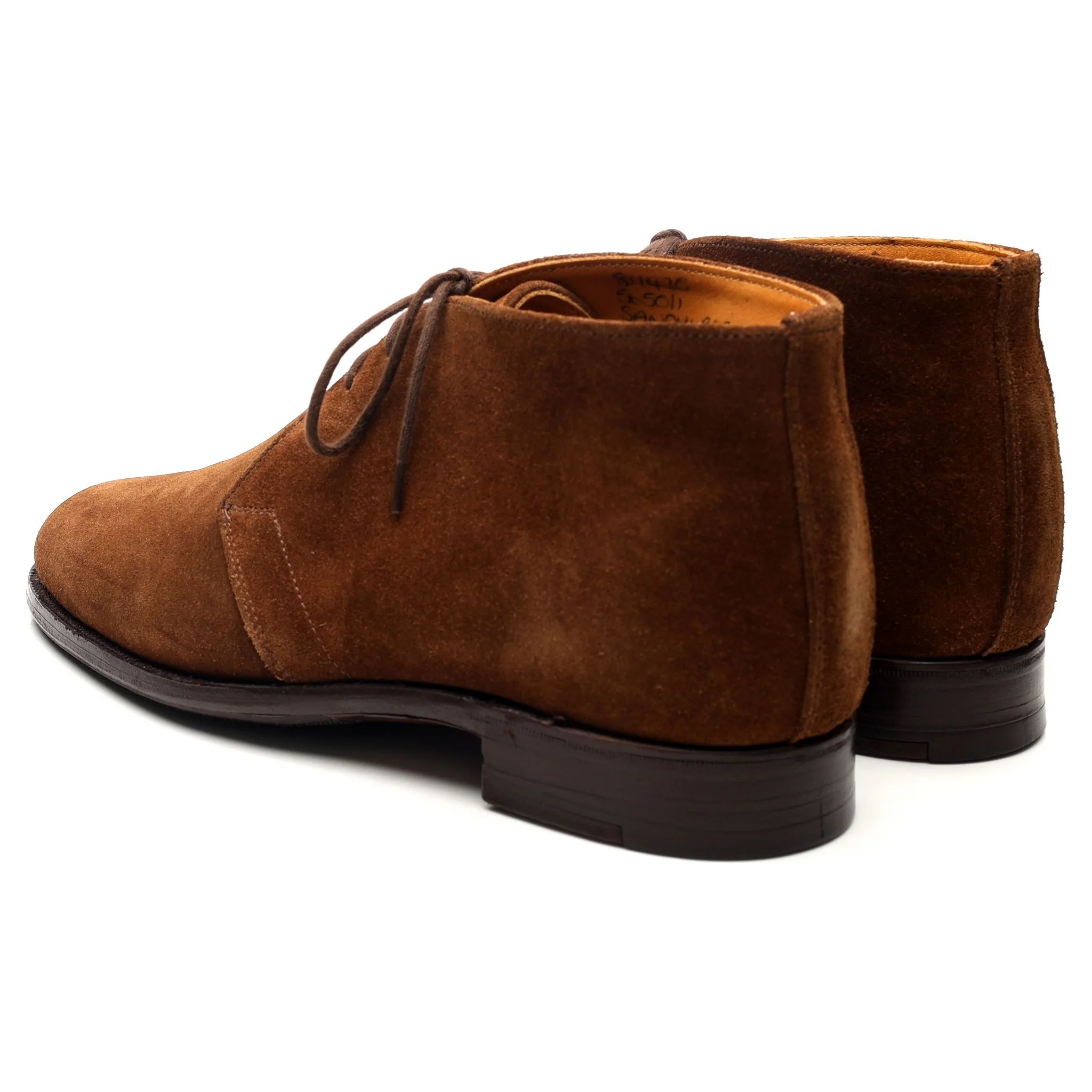'Sandhurst' Snuff Brown Suede Chukka Boots UK 7 - Image 3