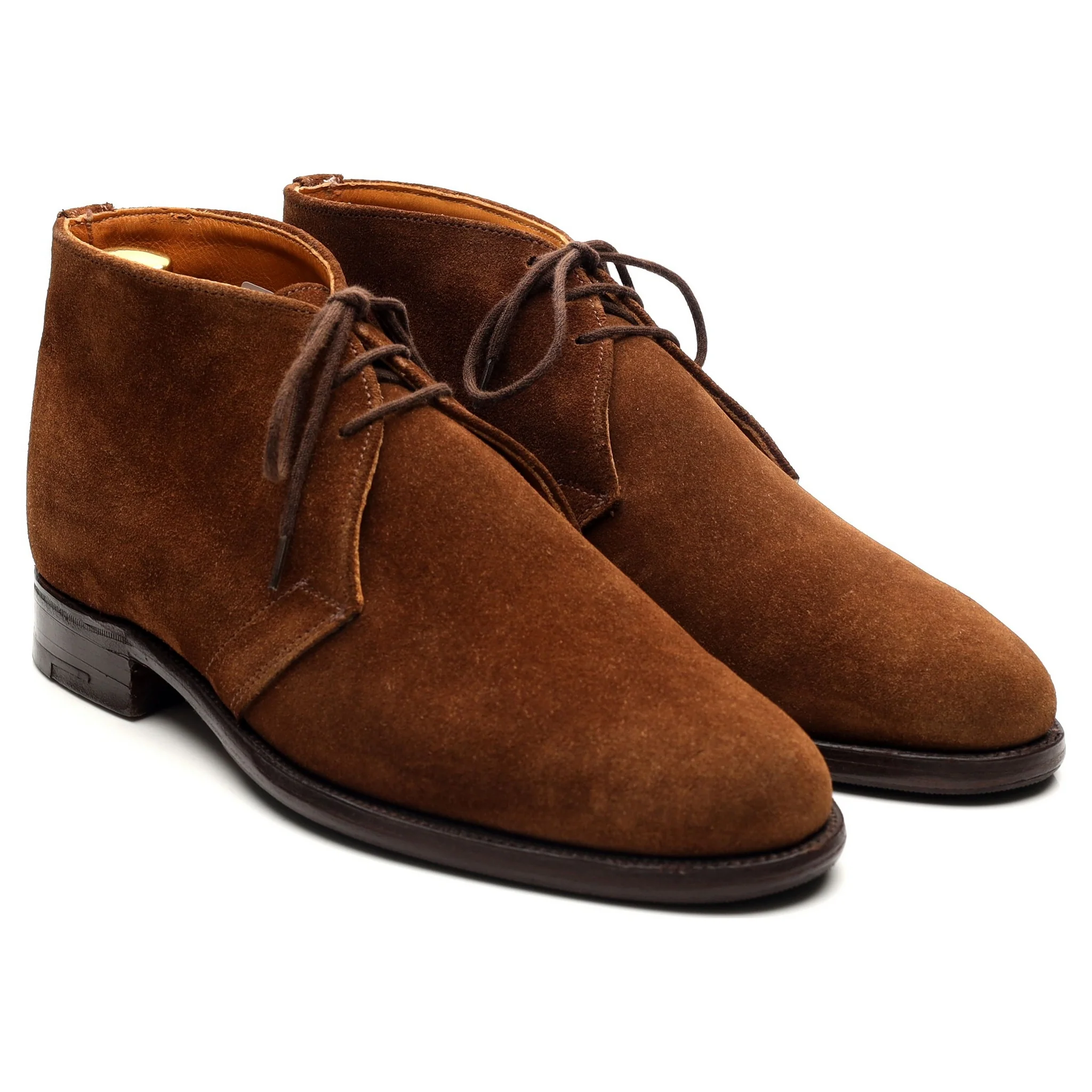 'Sandhurst' Snuff Brown Suede Chukka Boots UK 7 - Image 7
