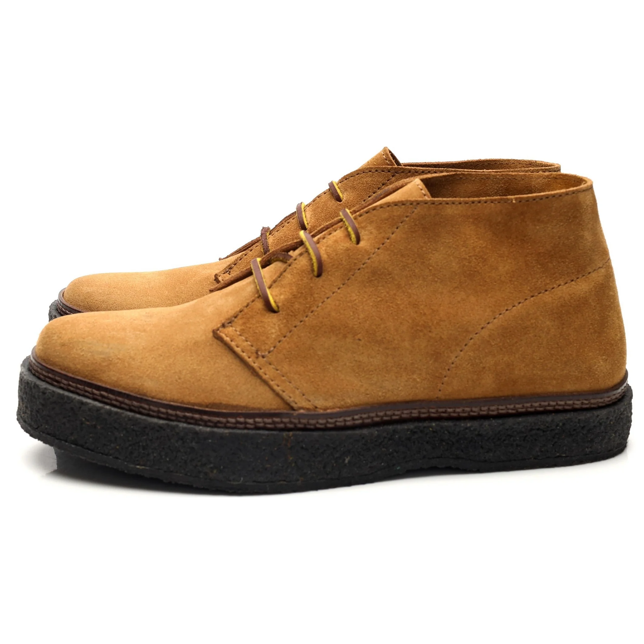 'Santiago' Tan Brown Suede Chukka Boots UK 7 EU 41 - Image 3