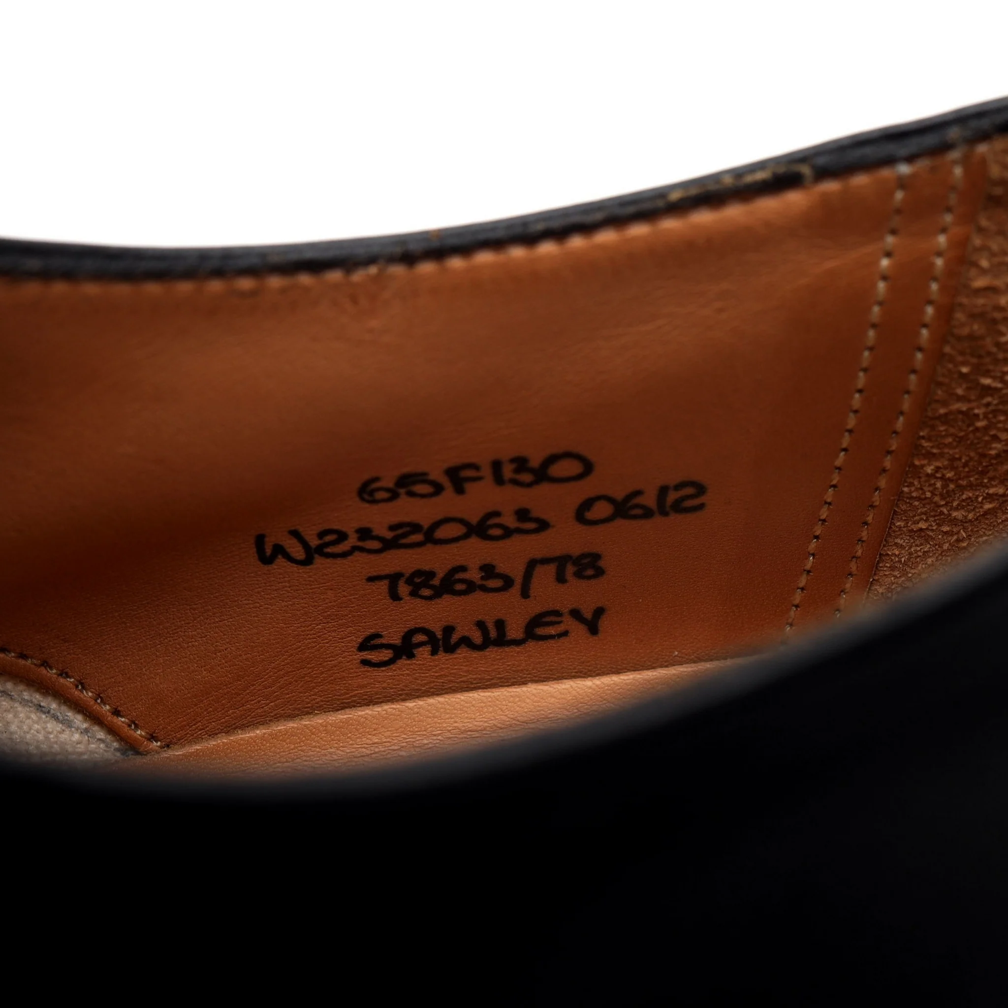 'Sawley' Black Leather Derby UK 6.5 F - Image 7