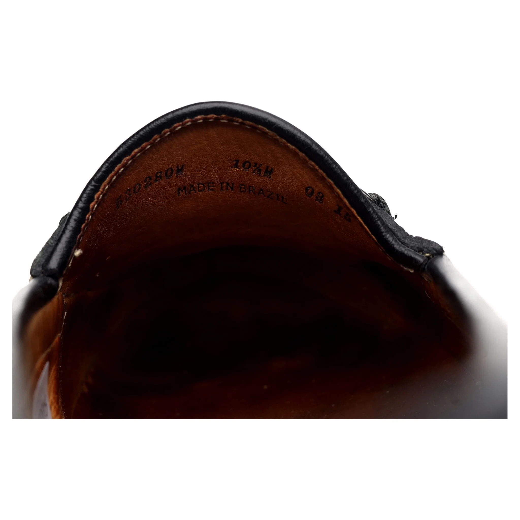 'Saxon' Black Grain Leather Horsebit Loafers UK 9.5 US 10.5 - Image 8