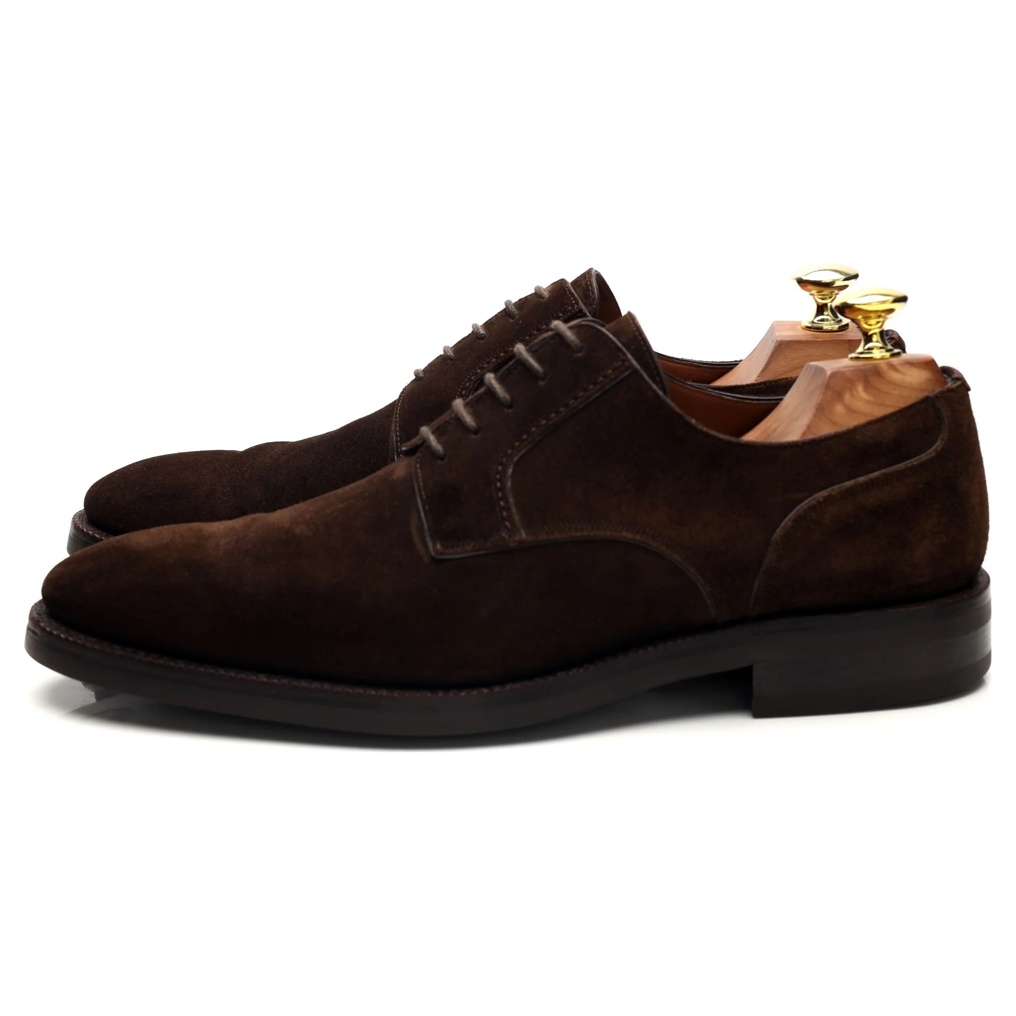 Scribe Brown Suede Derby UK 7 E - Image 3