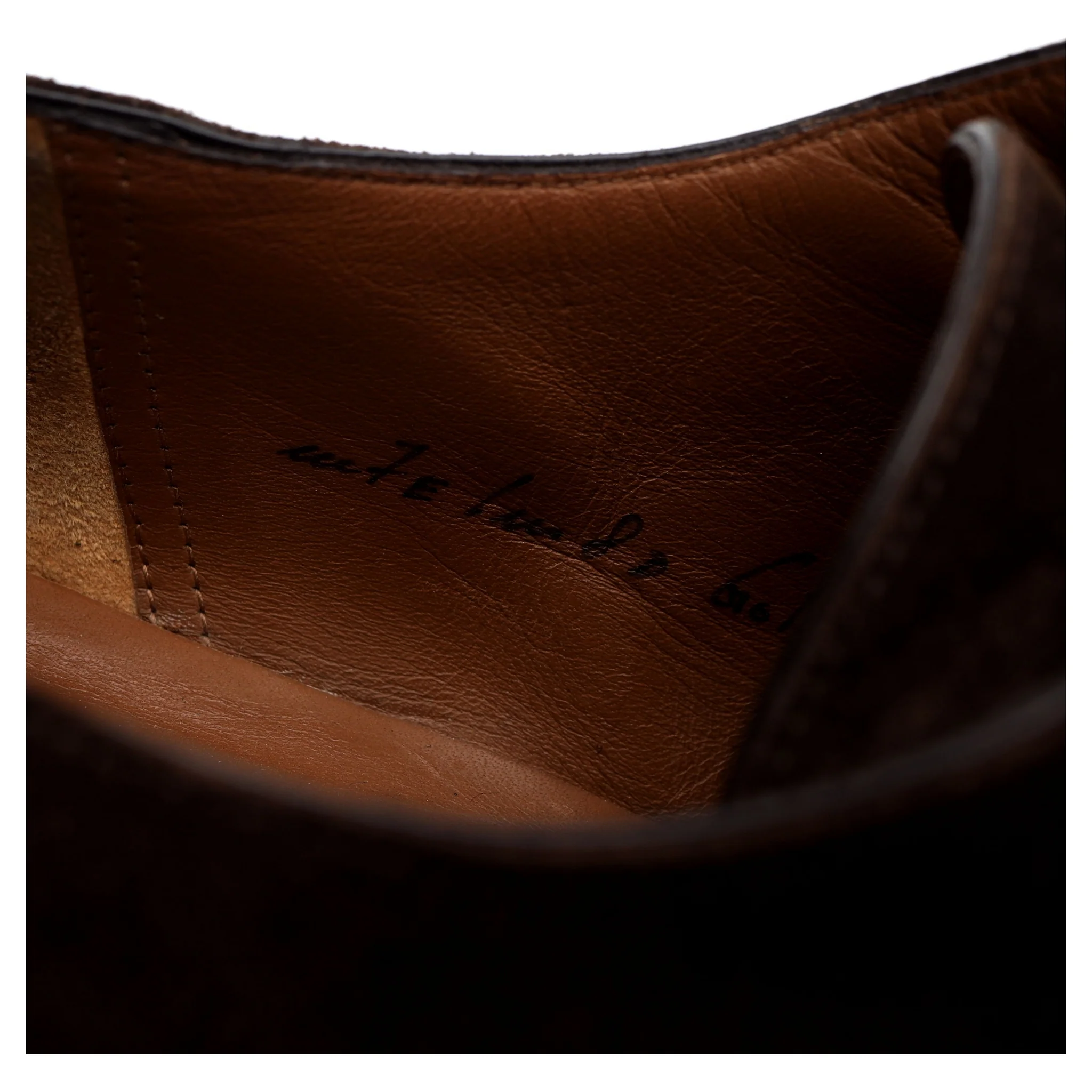 Scribe Brown Suede Derby UK 7 E - Image 7