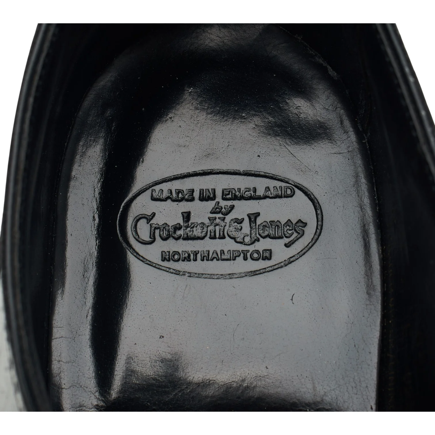 'Selborne' Black Leather Oxford Brogues UK 8 E - Image 6