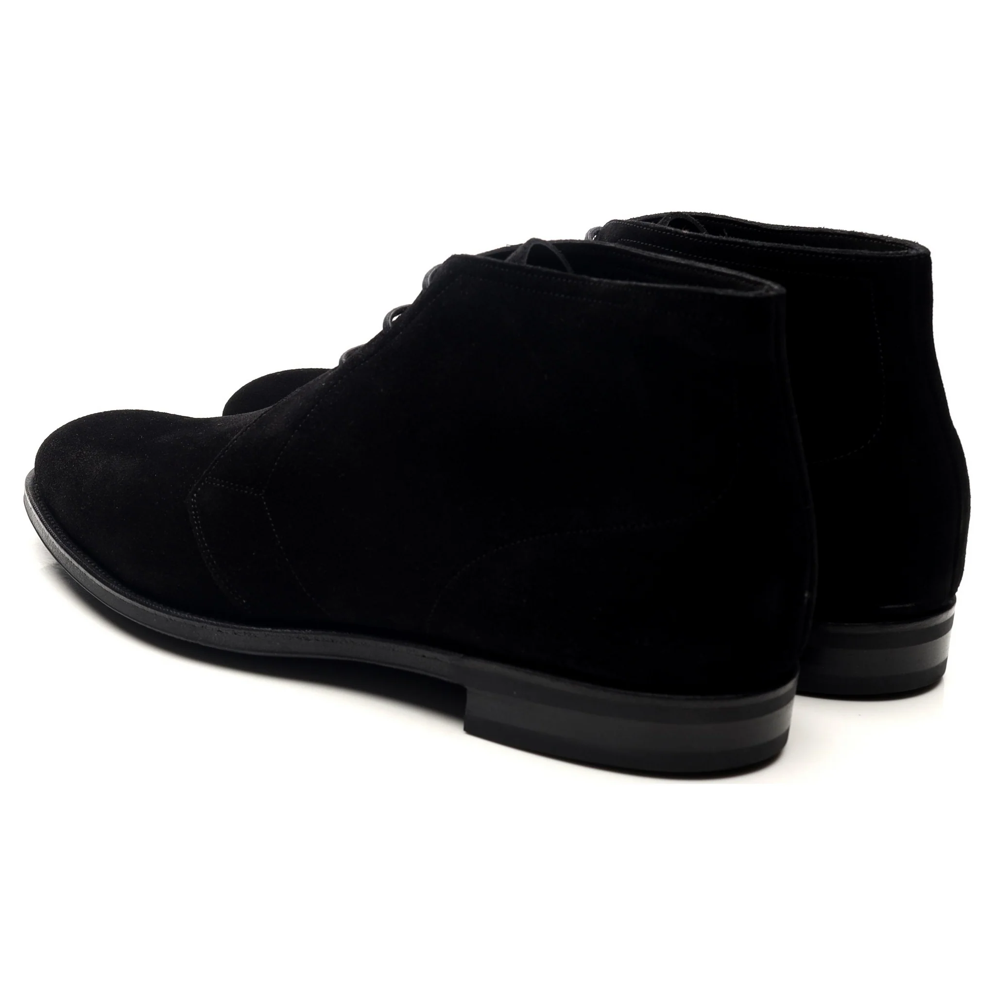 'Shanklin' Black Suede Chukka Boots UK 9 E - Image 3