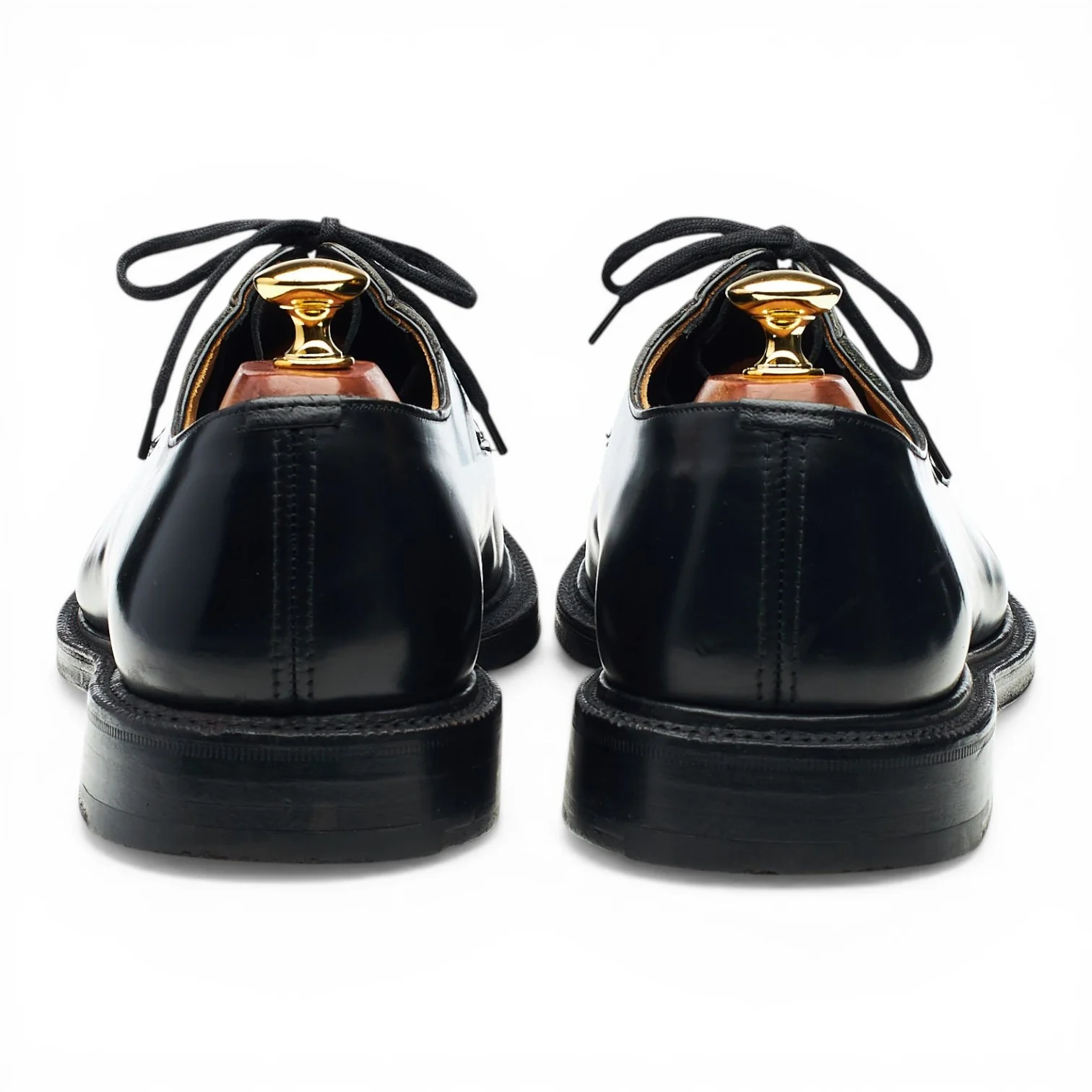 'Shannon' Black Leather Derby UK 9.5 G - Image 4