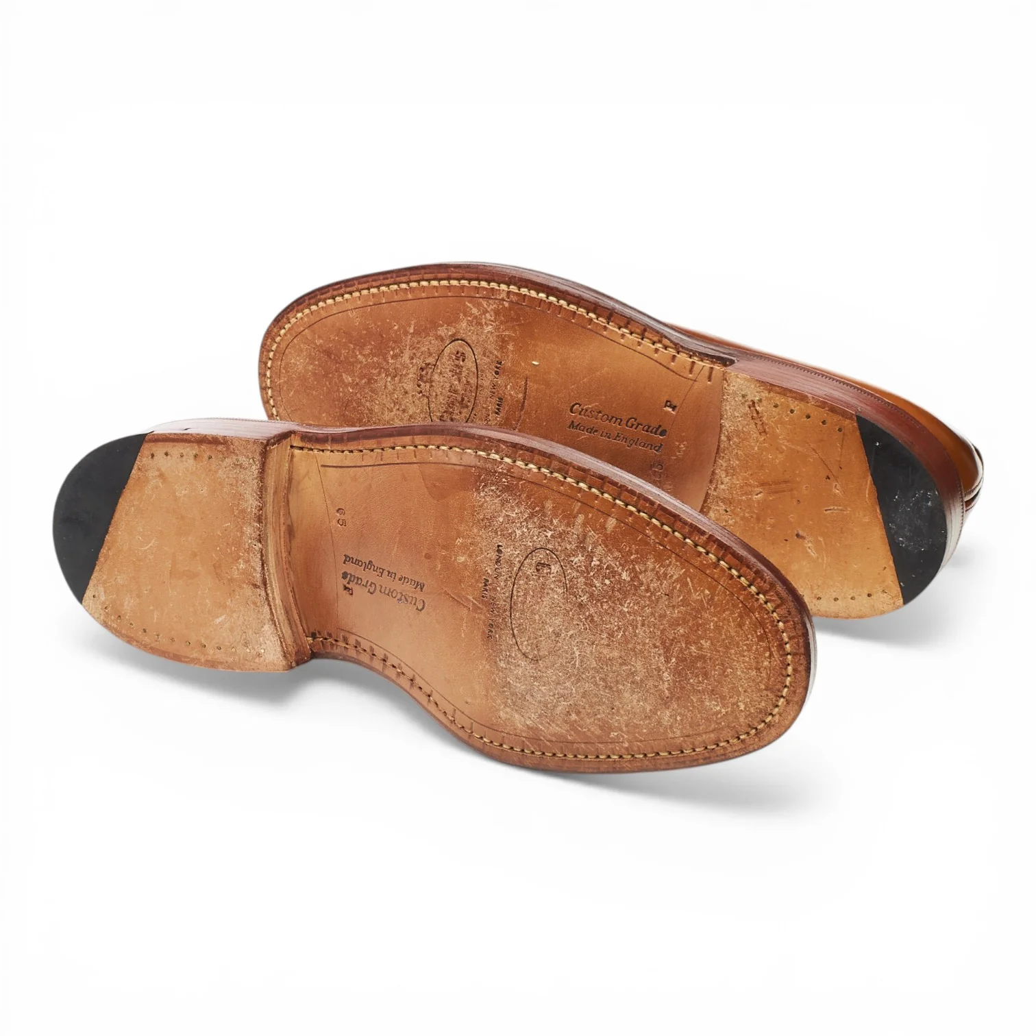 'Shannon' Tan Brown Leather Derby UK 6.5 F - Image 5