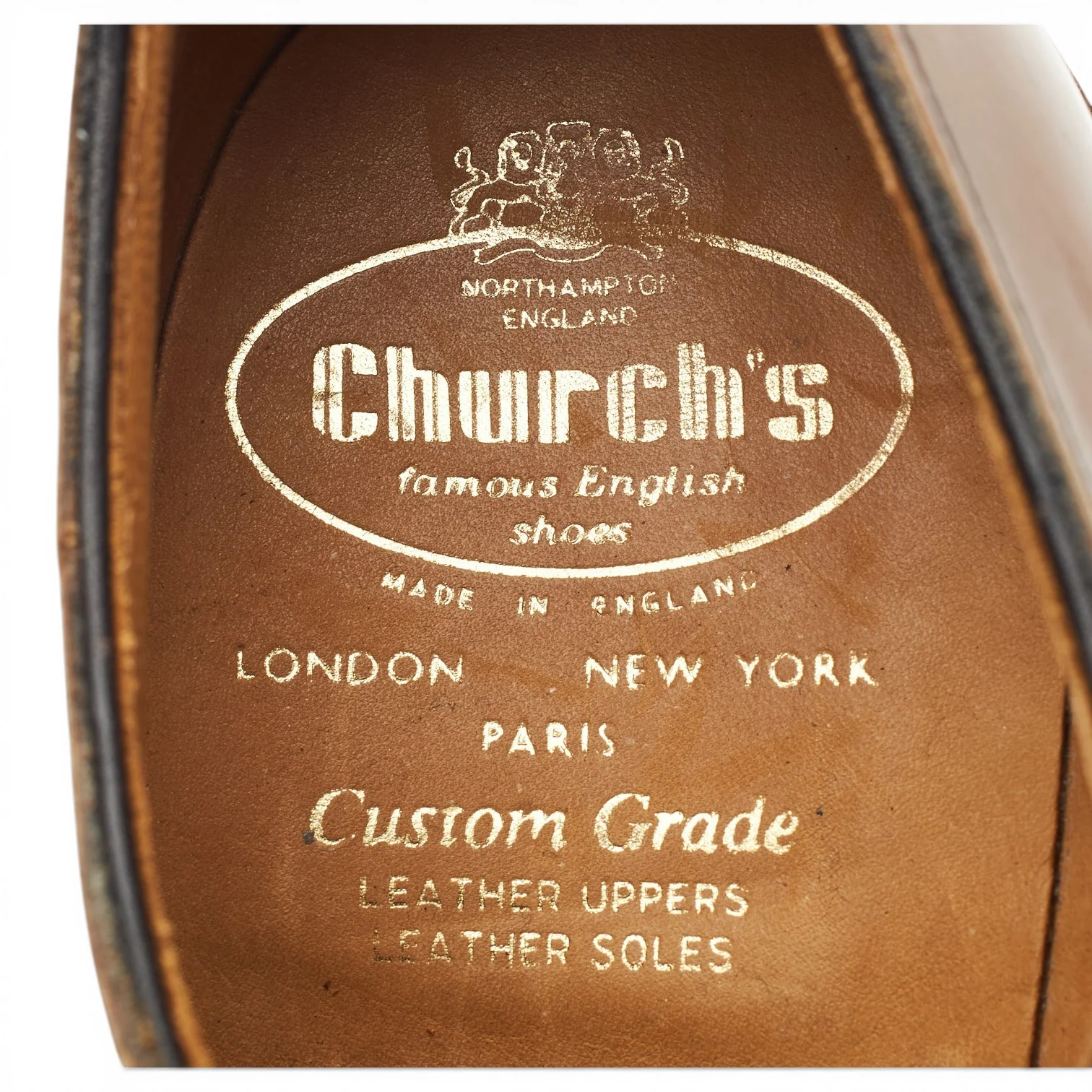 'Shannon' Tan Brown Leather Derby UK 6.5 F - Image 6