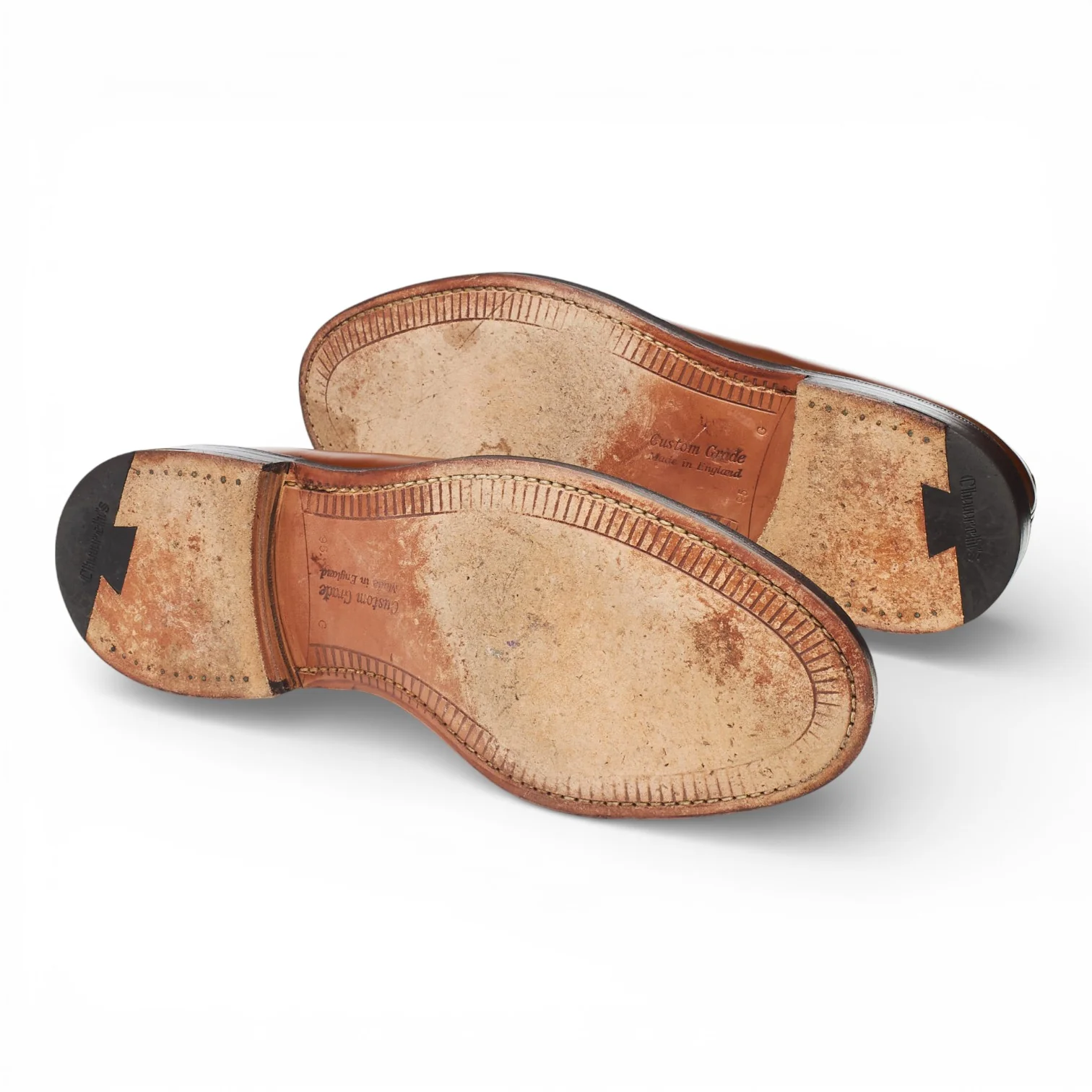'Shannon' Tan Brown Leather Derby UK 9.5 G - Image 5