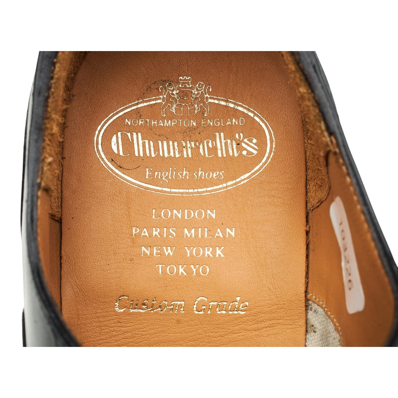 'Sheldon' Black Leather Oxford UK 8 F - Image 7