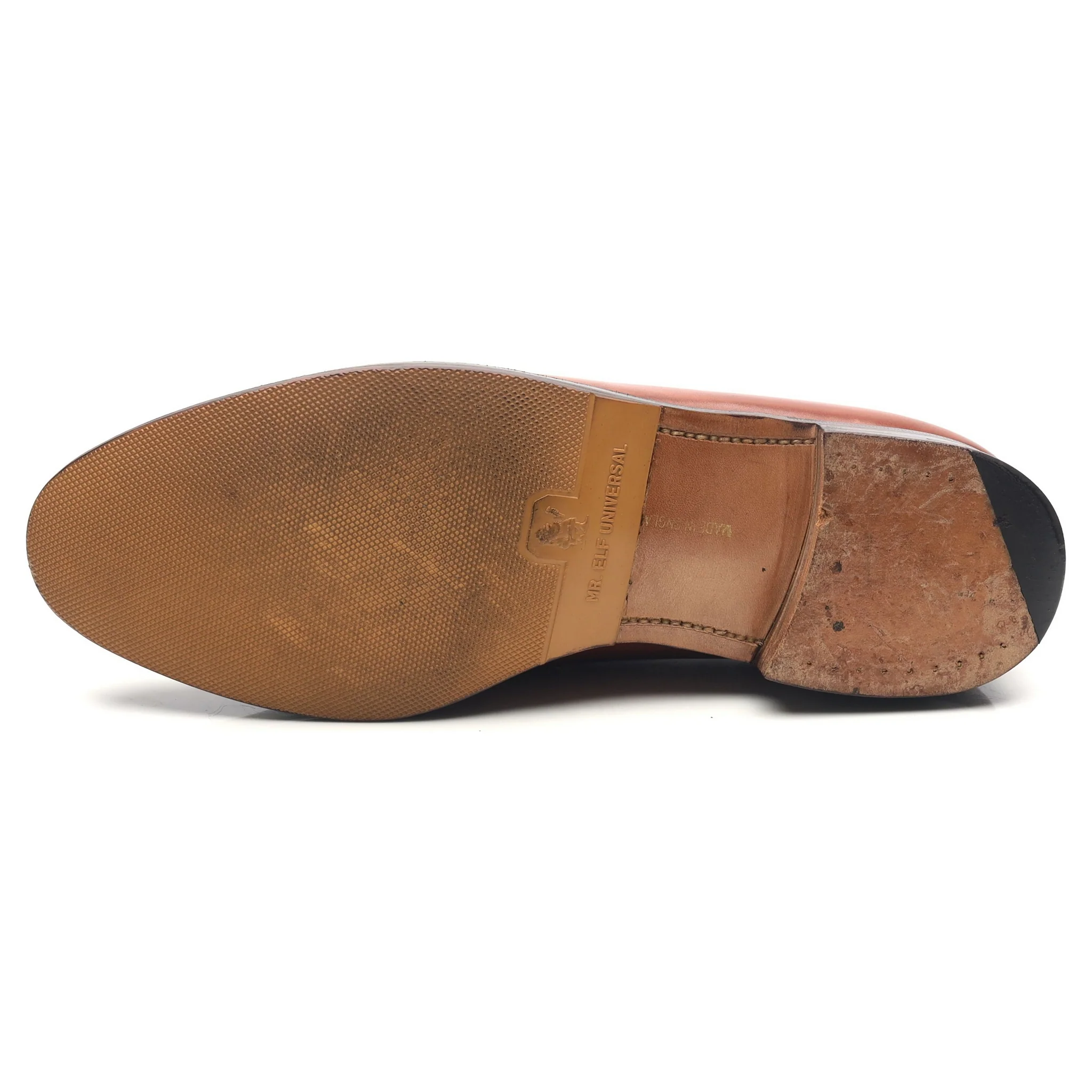 Shipton & Heneage 'Arran' Tan Brown Leather Loafers UK 9.5 F - Image 10