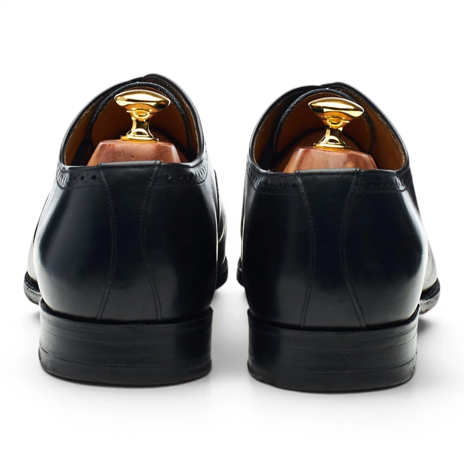 Shipton & Heneage 'Chatsworth' Black Leather Oxford UK 10 F - Image 4