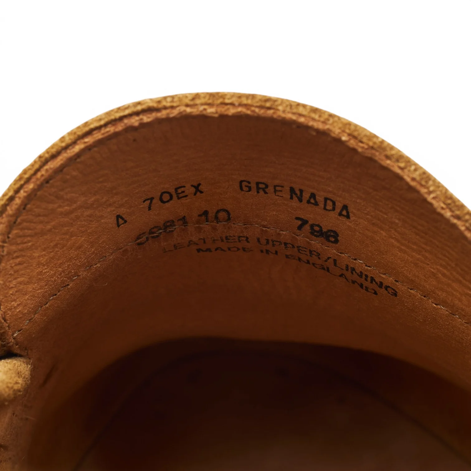 Shipton & Heneage 'Grenada' Sand Suede Loafers 10 EX - Image 7