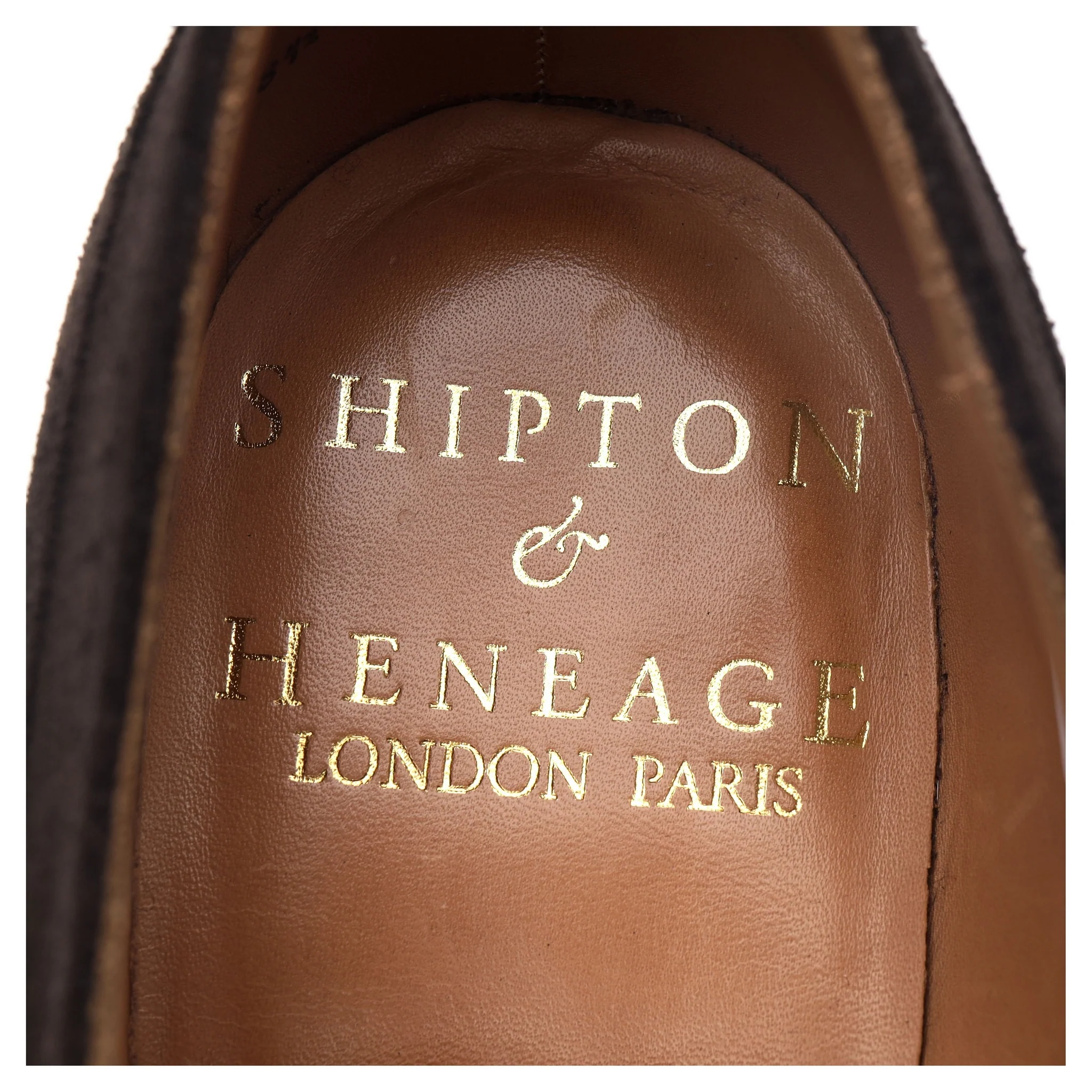 Shipton & Heneage 'Harris' Dark Brown Suede Oxford Brogues UK 8.5 F - Image 12