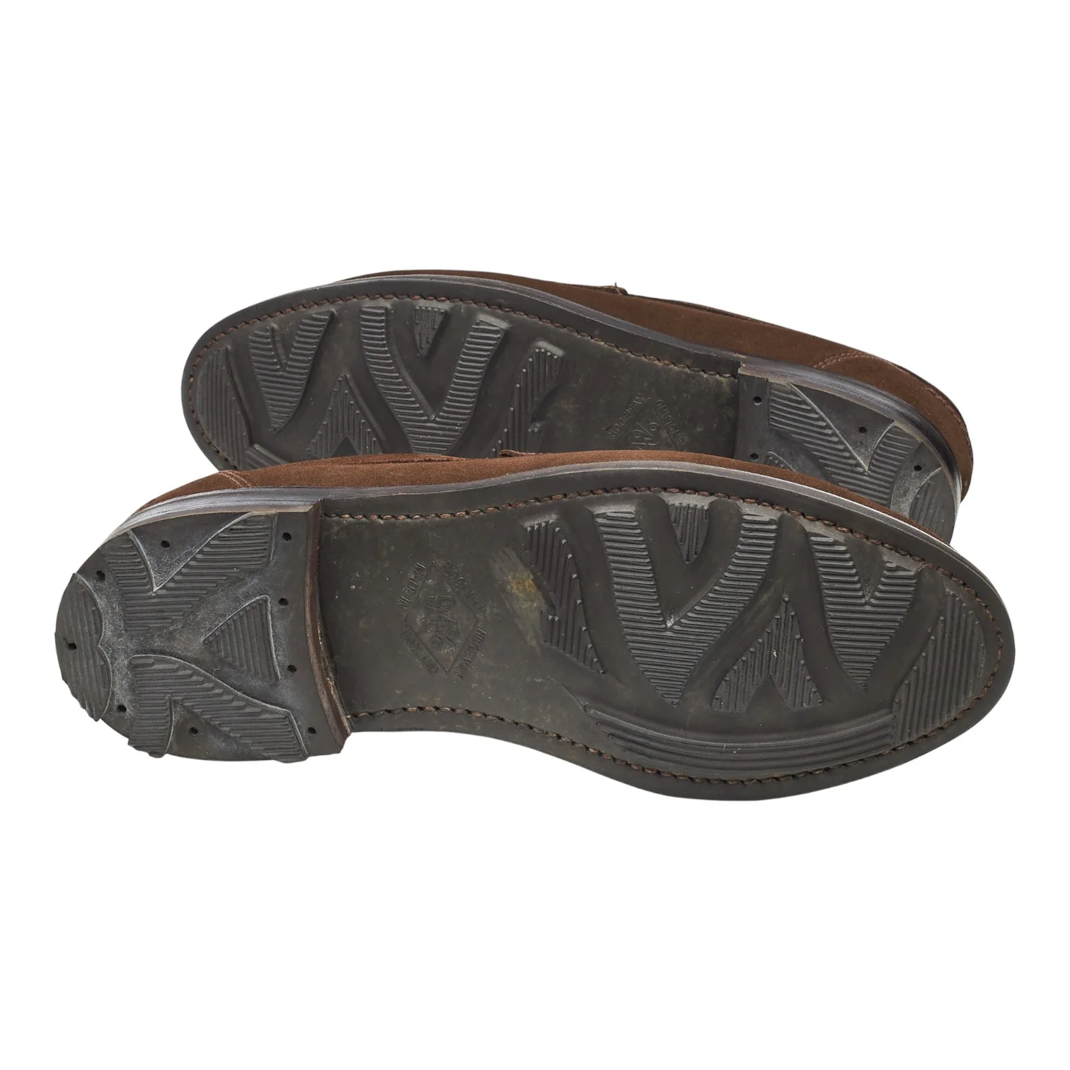 Shipton & Heneage 'Hendon' Brown Suede Loafers UK 8 EX - Image 5