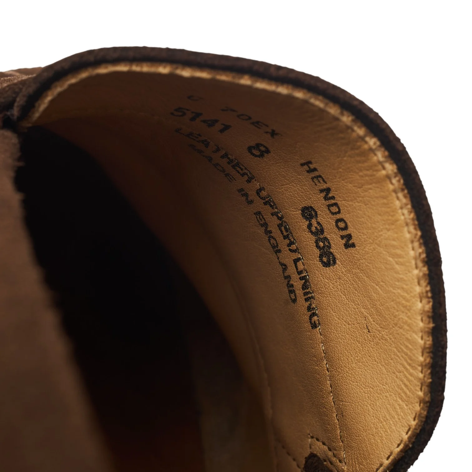 Shipton & Heneage 'Hendon' Brown Suede Loafers UK 8 EX - Image 7