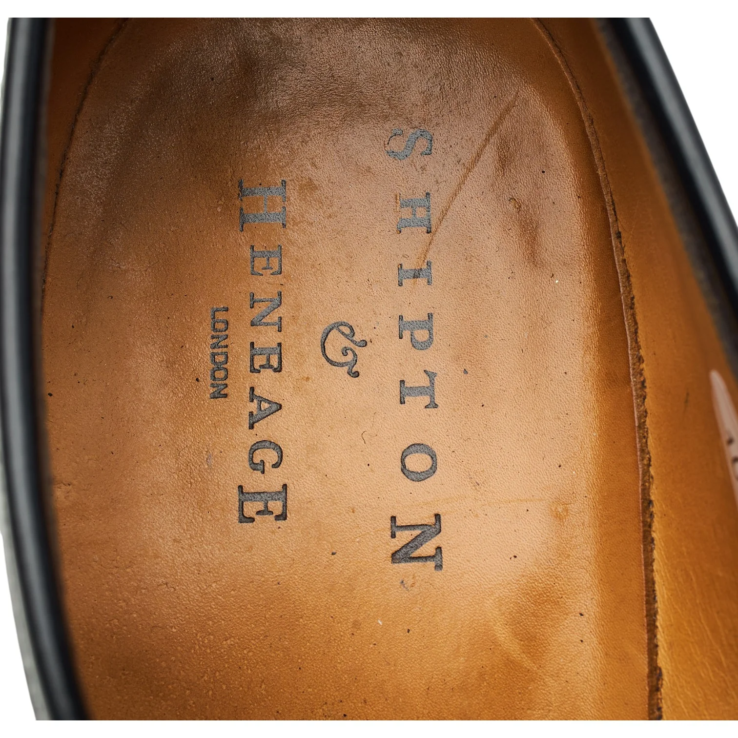 Shipton & Heneage 'Soho' Black Leather Derby UK 8 F - Image 6