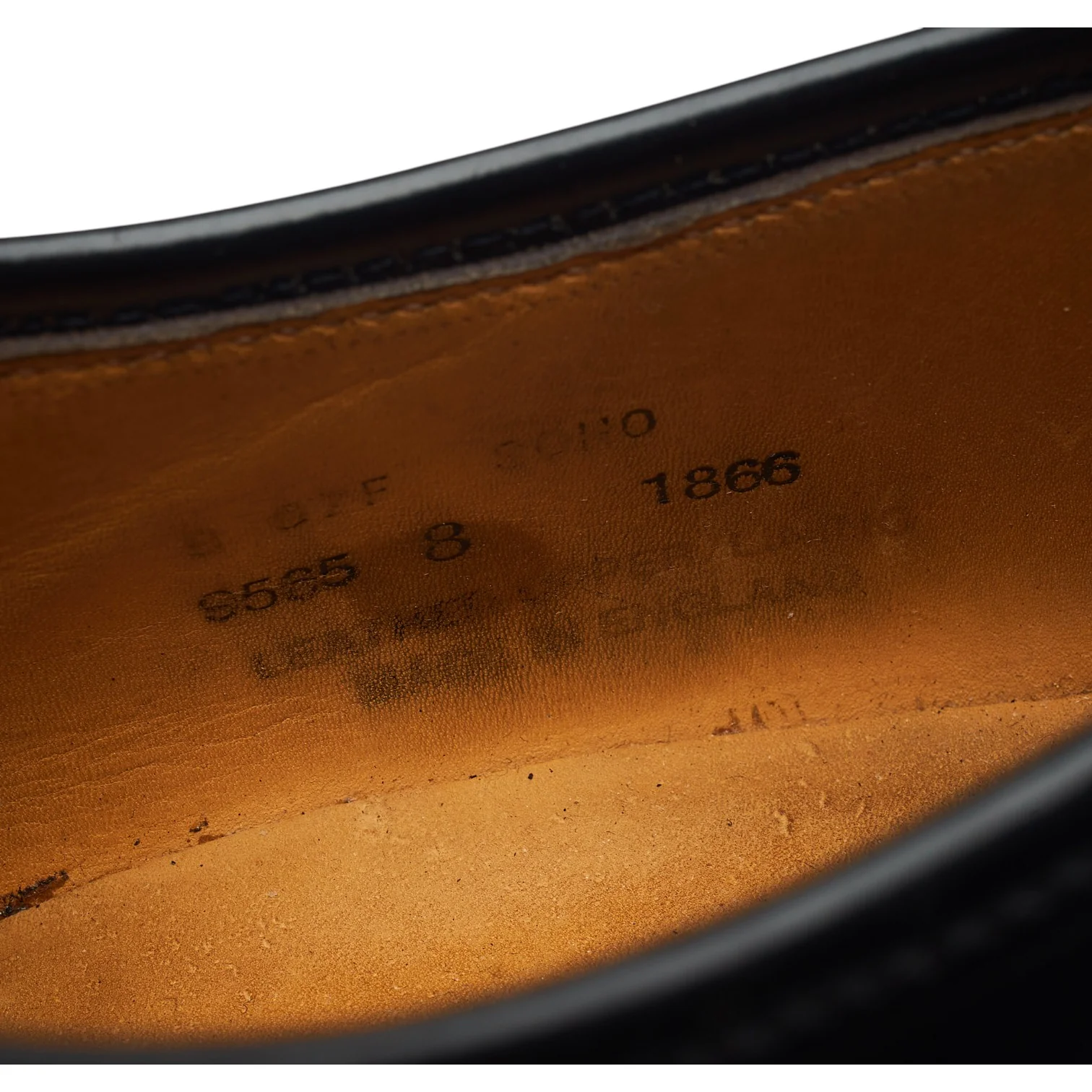 Shipton & Heneage 'Soho' Black Leather Derby UK 8 F - Image 7