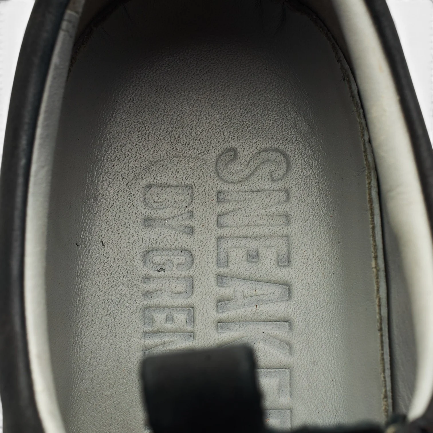 'Sneaker 1' Black Nubuck Sneakers UK 8 G - Image 7