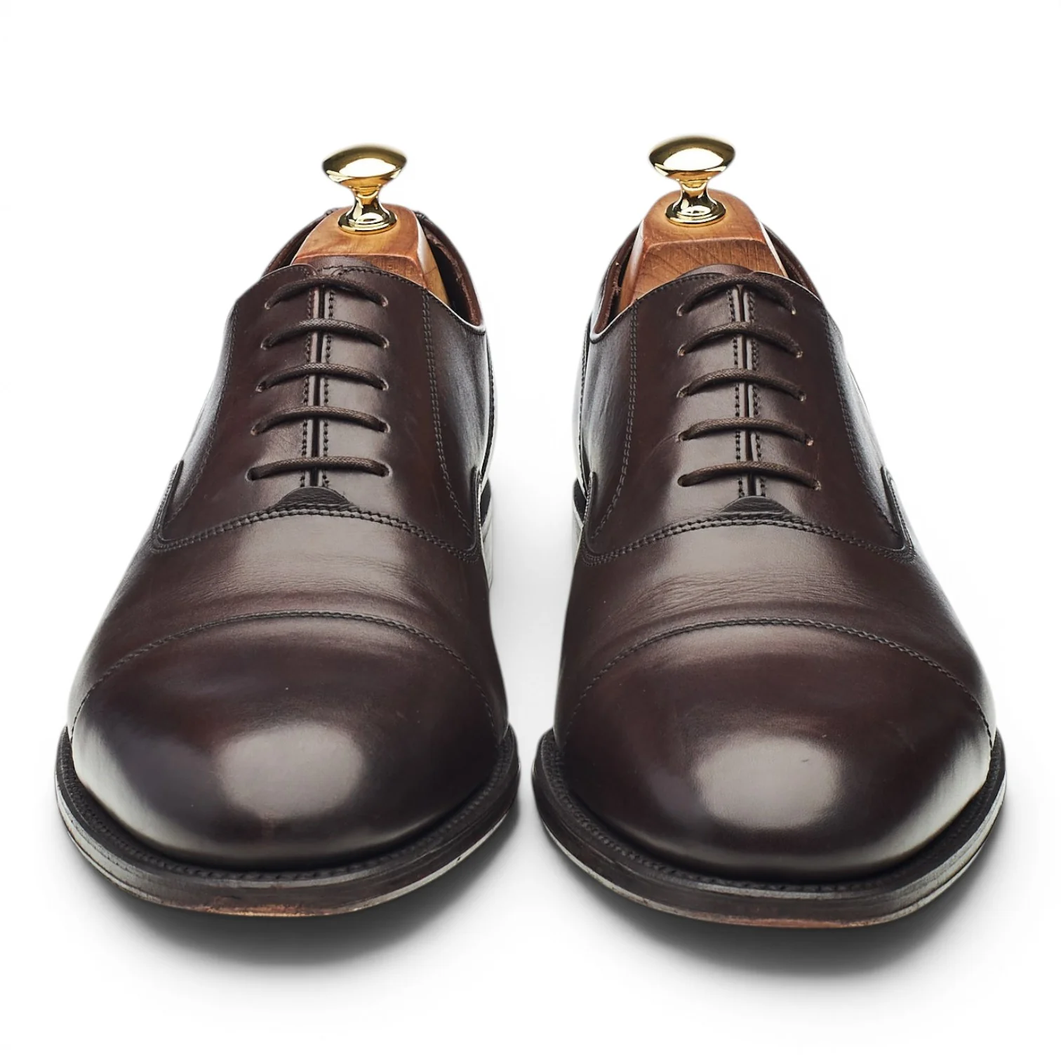 'Stonegate' Dark Brown Leather Oxford UK 10 F - Image 2
