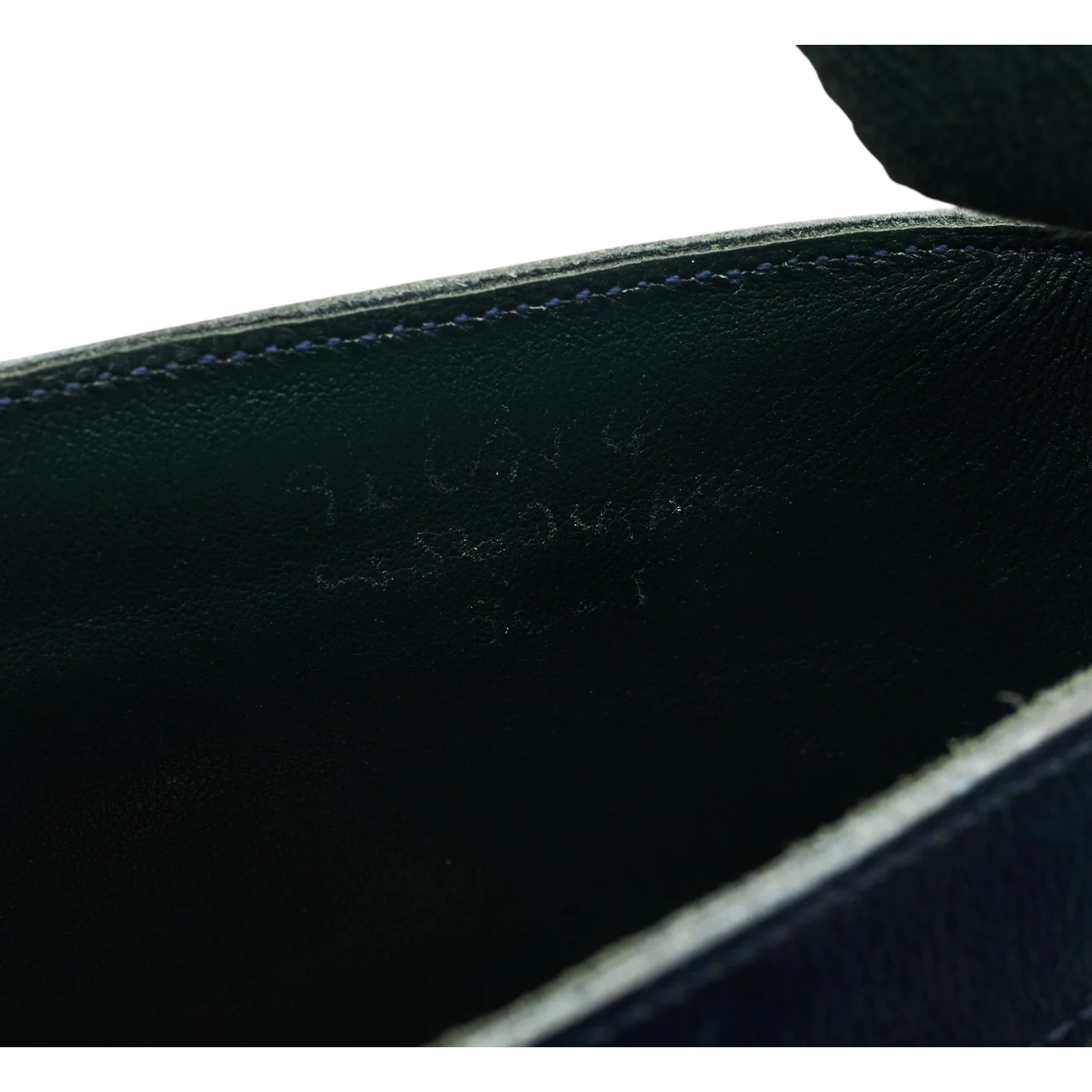 'Stow' Navy Blue Leather Brogue Boots UK 9.5 - Image 7