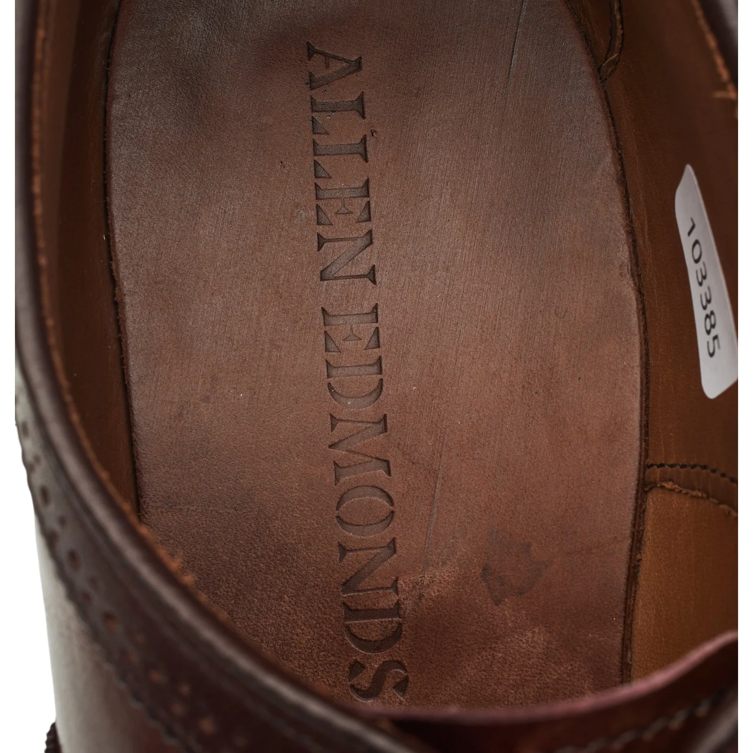 'Strand' Dark Brown Leather Oxford Brogues UK 9.5 US 10.5 D - Image 6