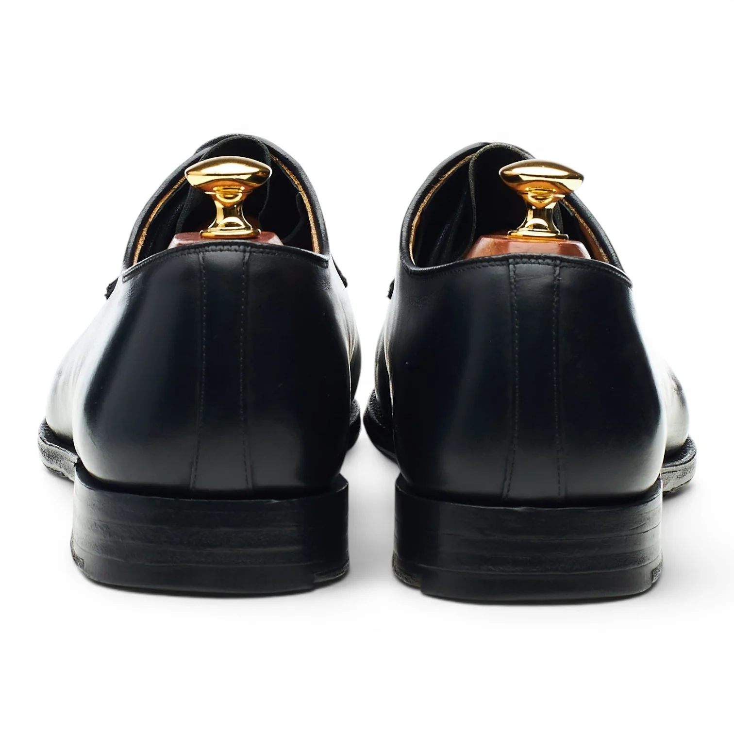 'Stratton' Black Leather Derby UK 8.5 G - Image 4