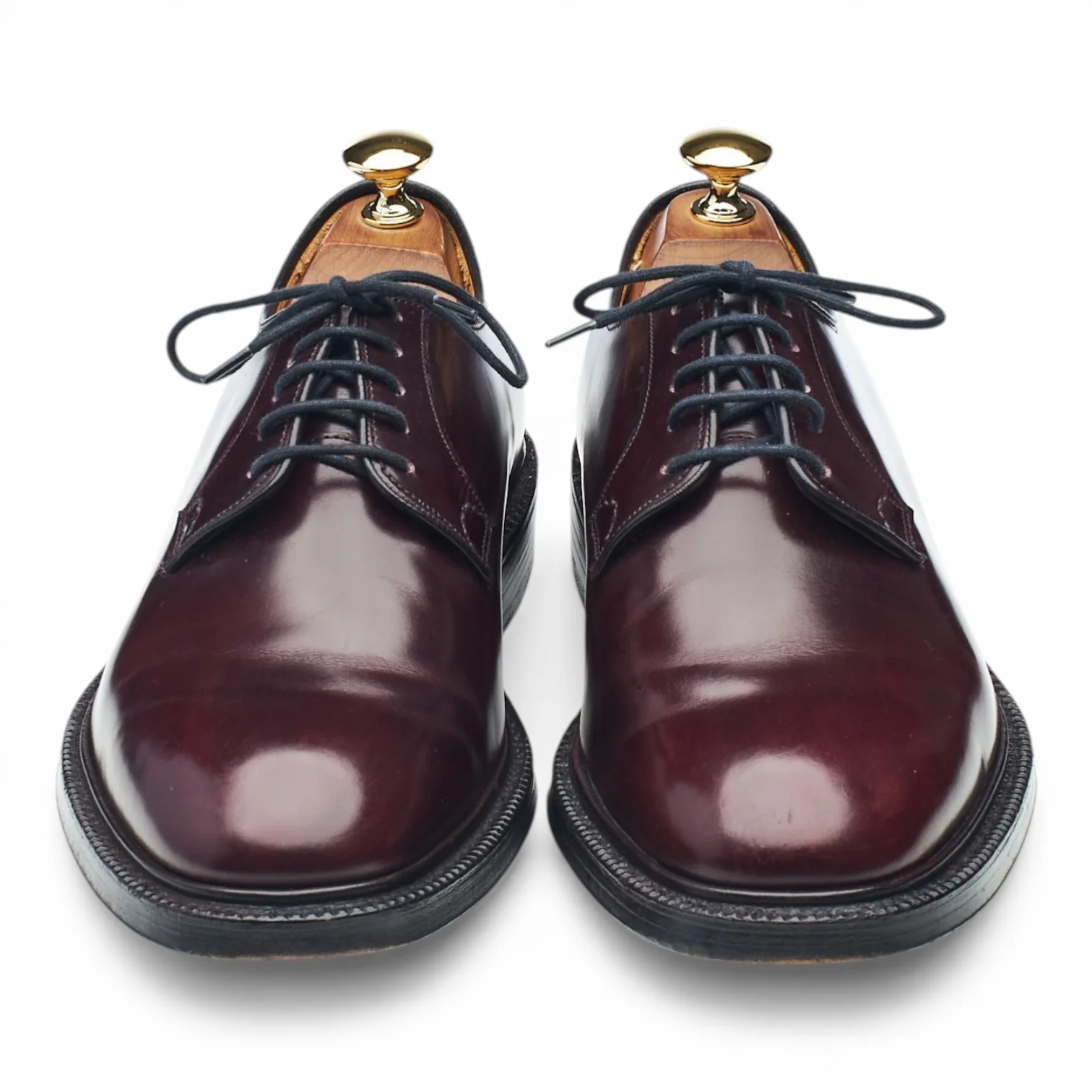 'Stratton' Burgundy Leather Derby UK 6.5 F - Image 2