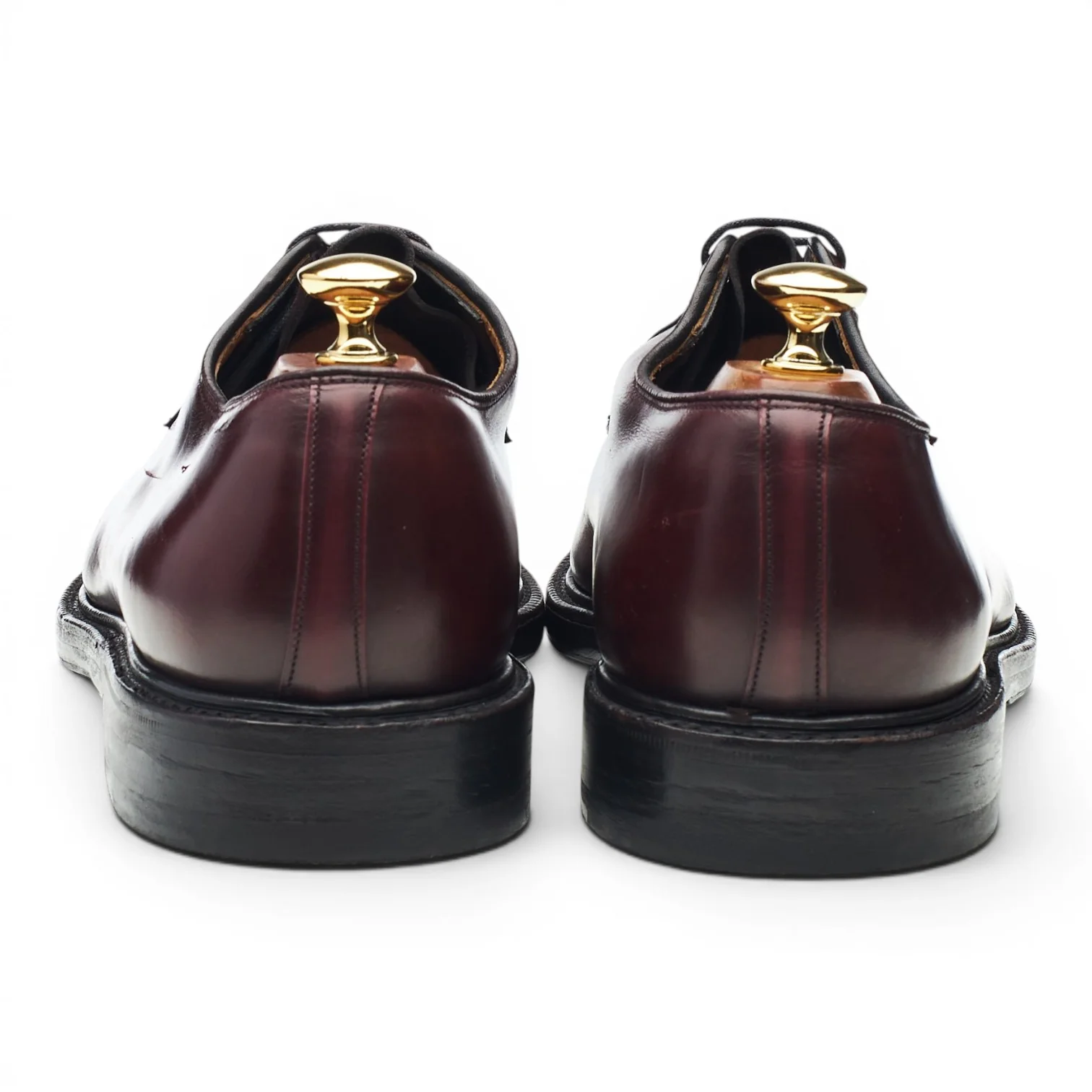 'Stratton' Burgundy Leather Derby UK 9.5 F - Image 4