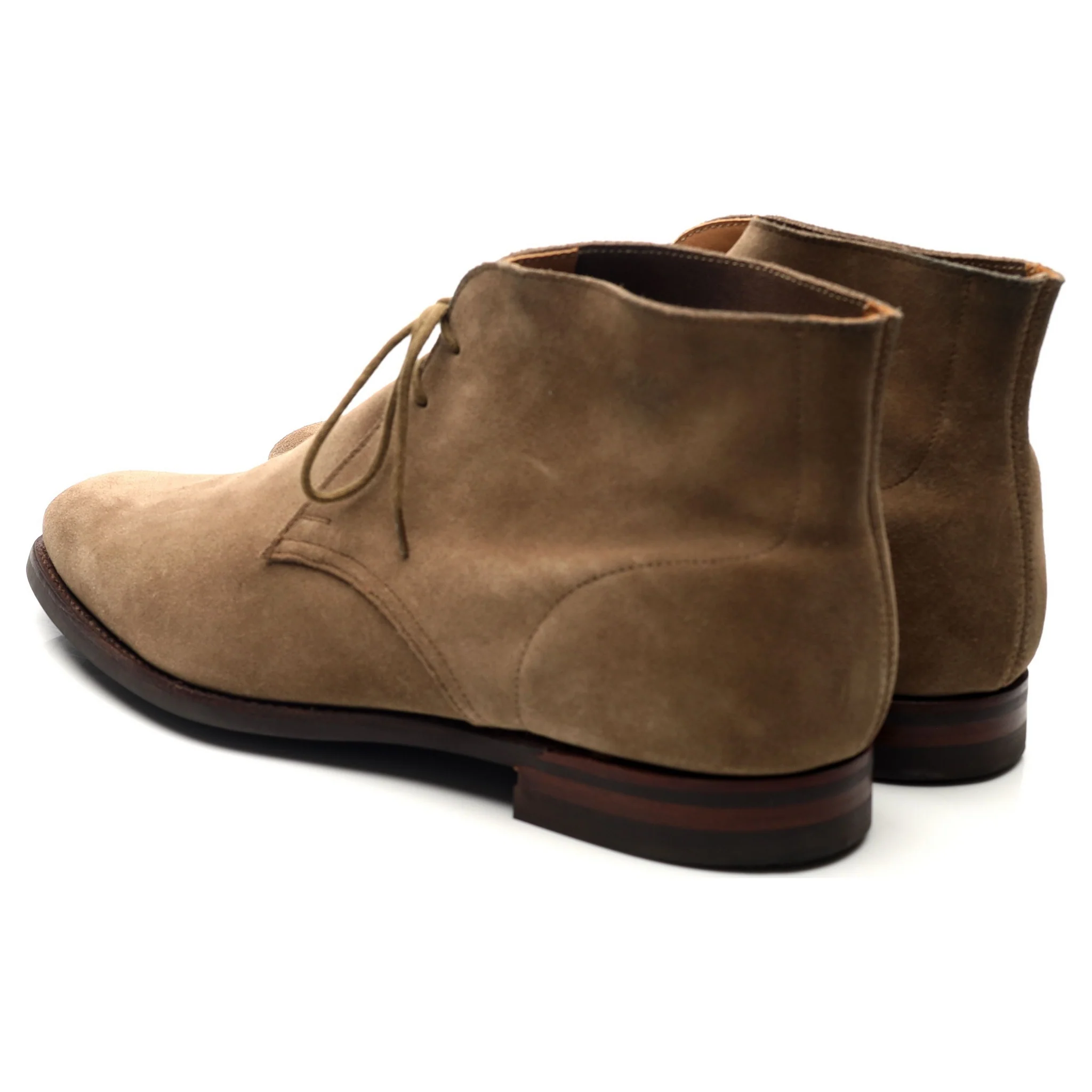 'Sulgrave' Stone Suede Chukka Boots UK 8.5 E - Image 3