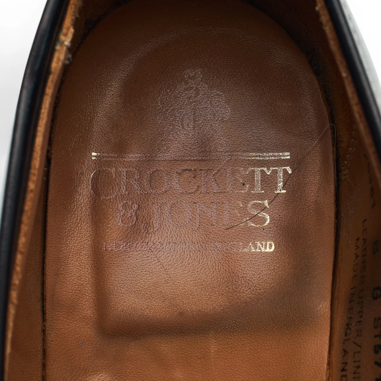 'Sydney' Black Leather Loafers UK 8 G - Image 6