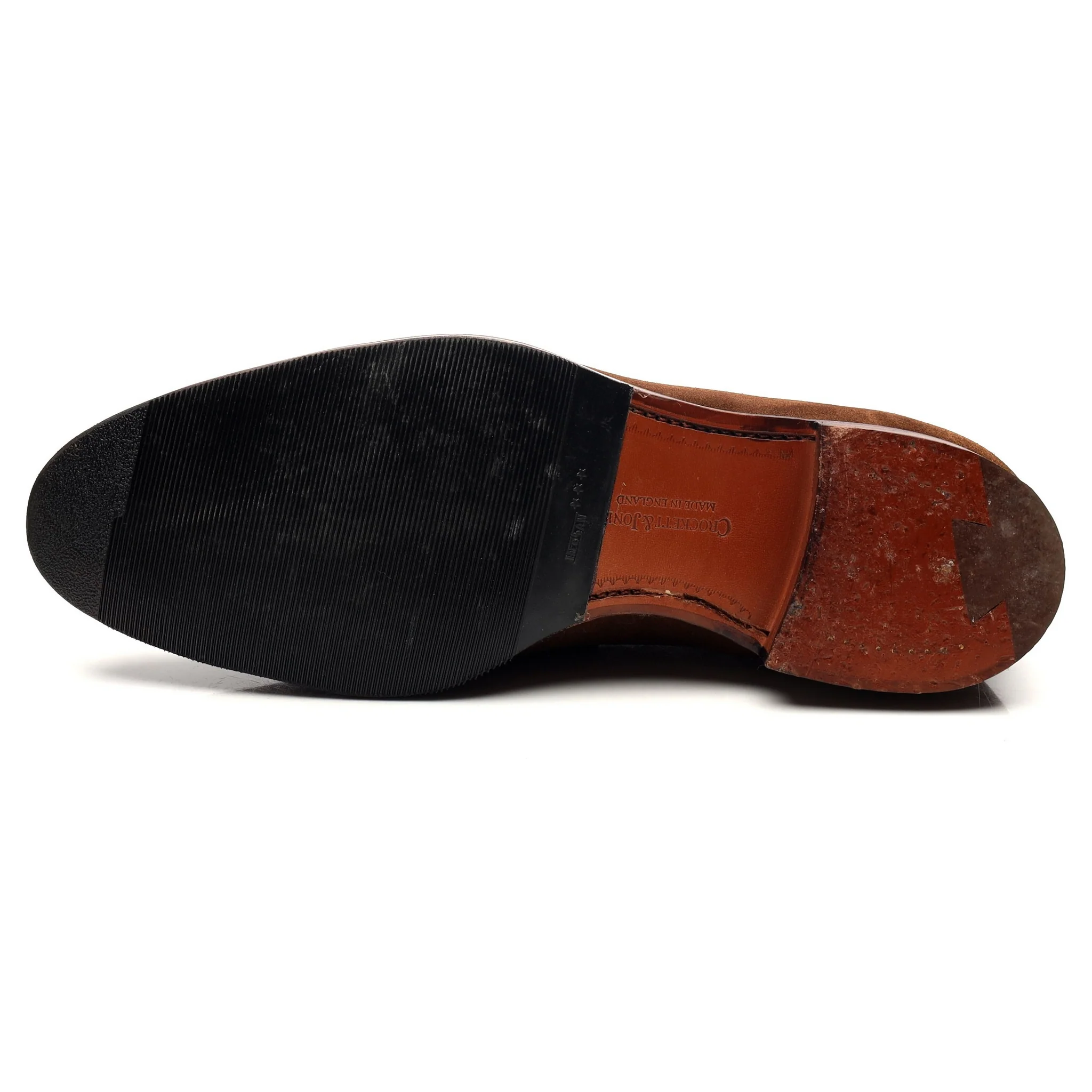 'Sydney' Snuff Brown Suede Loafers UK 8 E - Image 10