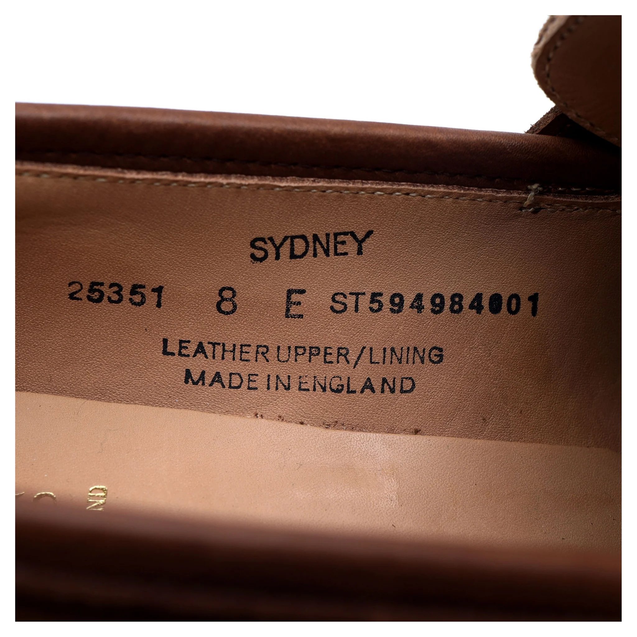 'Sydney' Snuff Brown Suede Loafers UK 8 E - Image 13